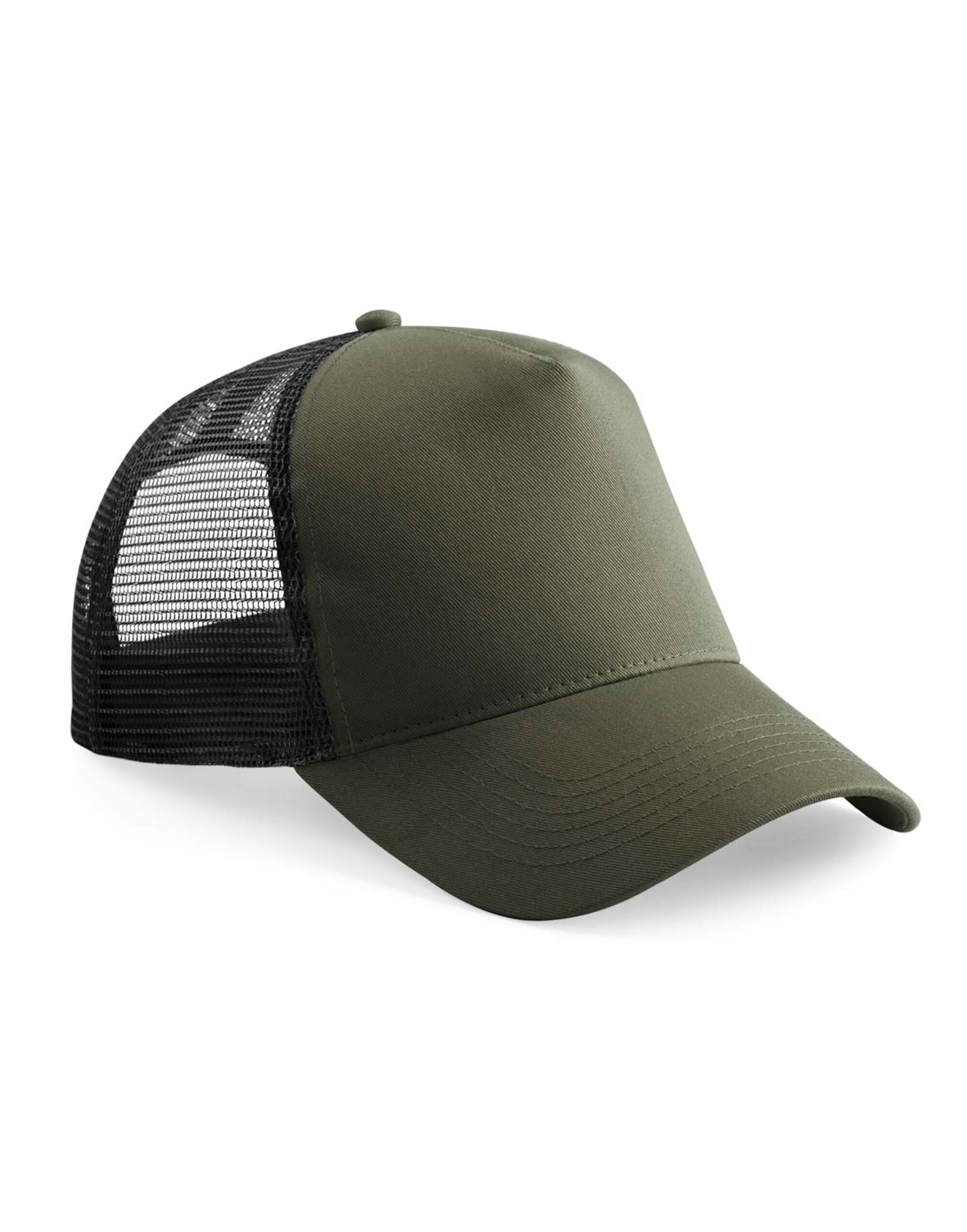 B640B Junior Snapback Trucker Olive/Black