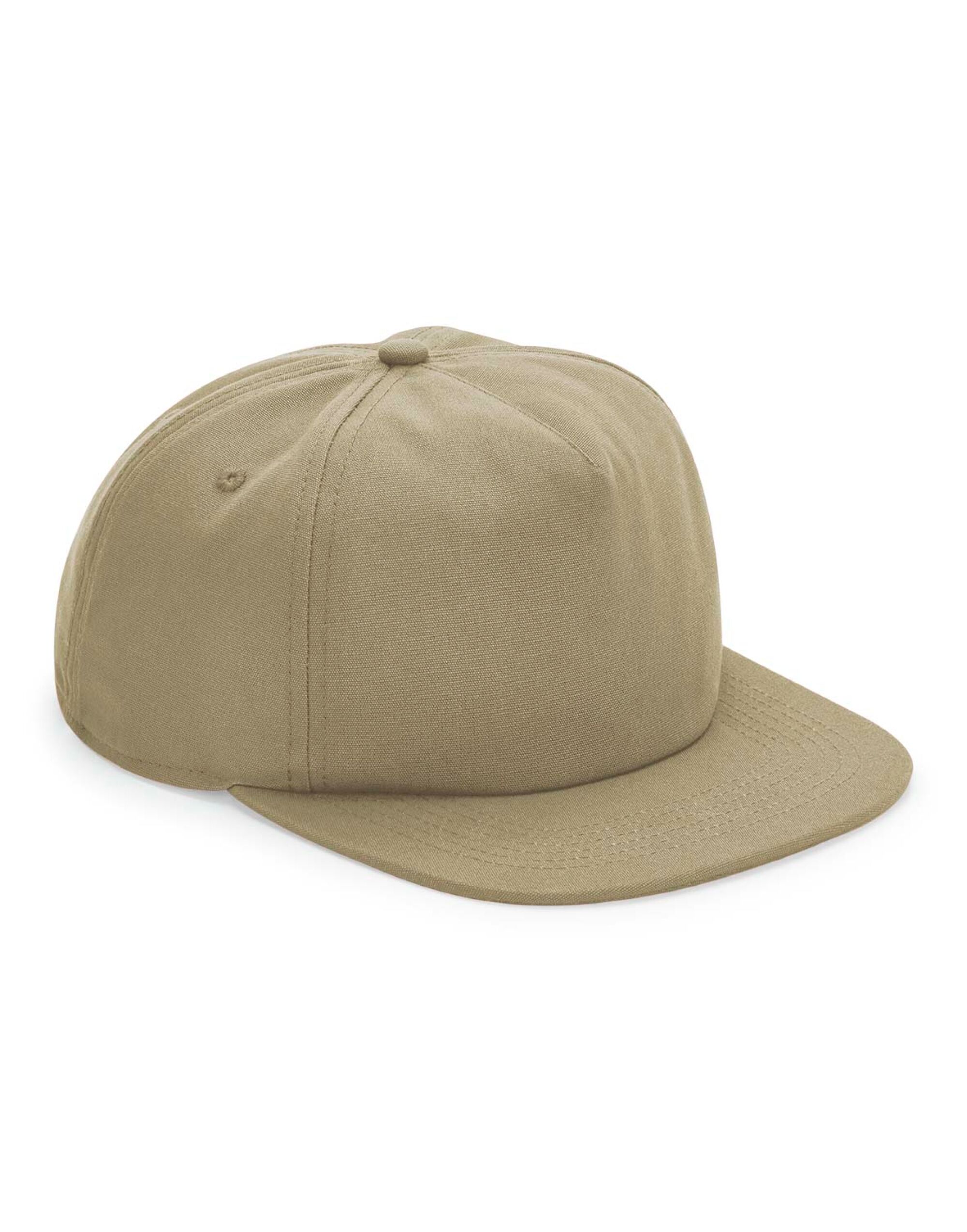 B64N Organic Cotton Unstructured 5 Panel Cap Desert Sand