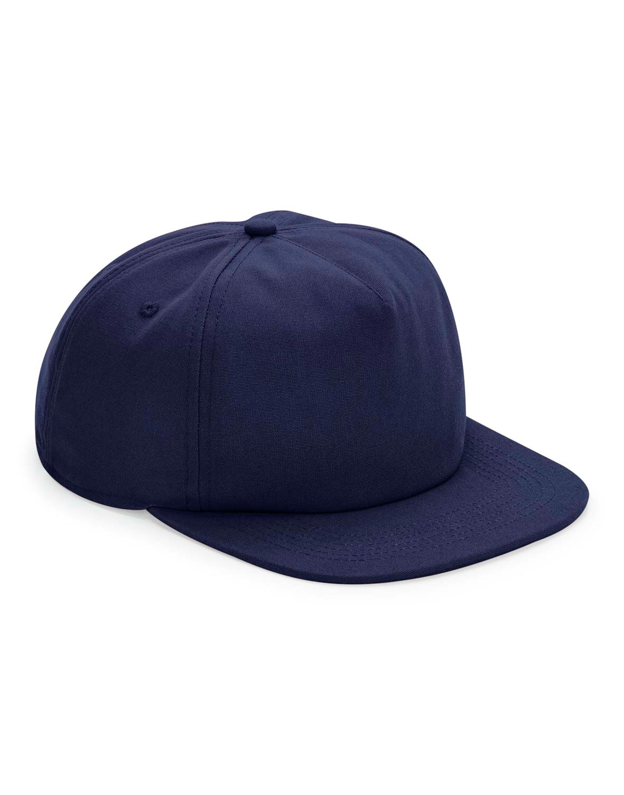B64N Organic Cotton Unstructured 5 Panel Cap Oxford Navy