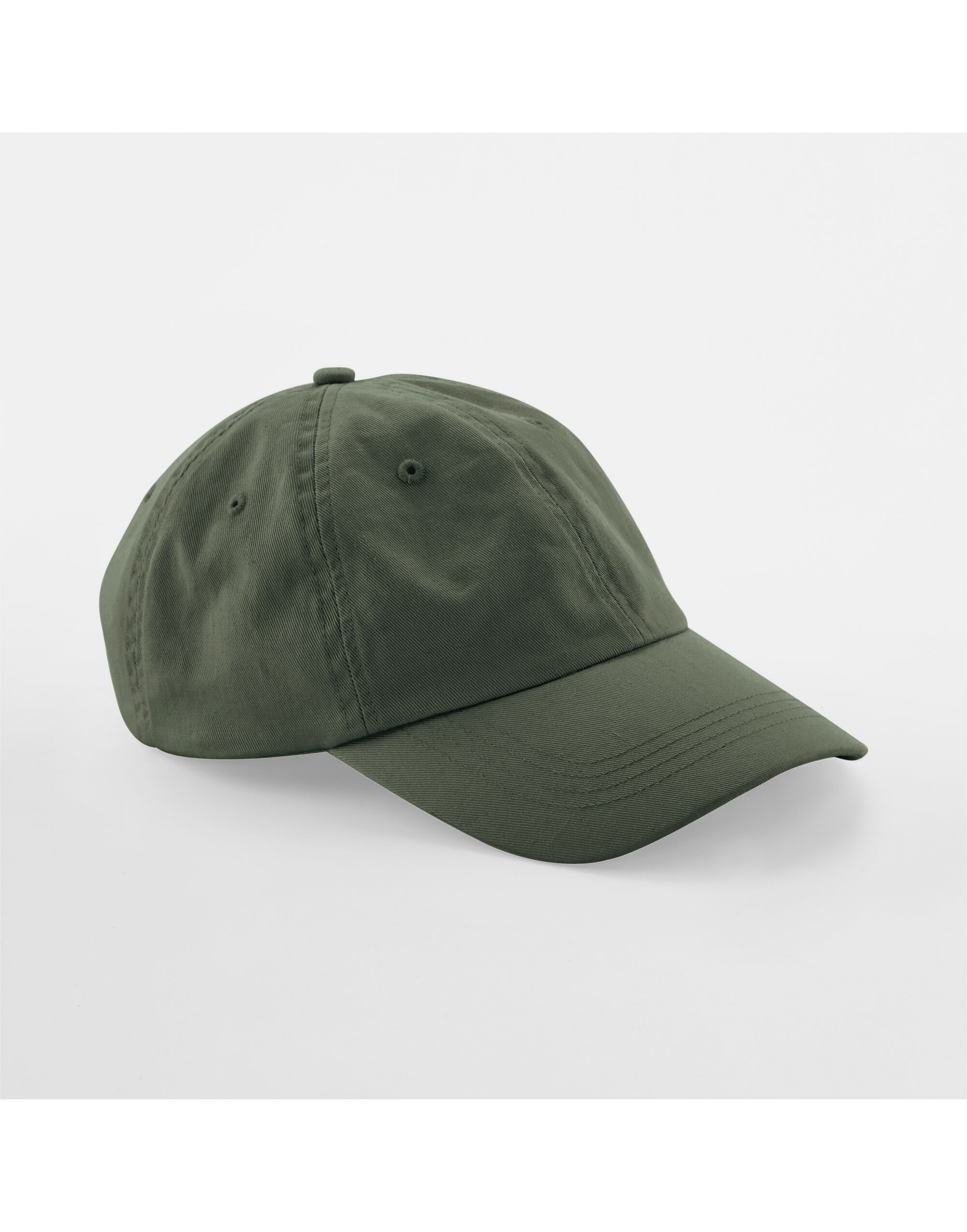 B653B Junior Low Profile 6 Panel Dad Cap Olive Green