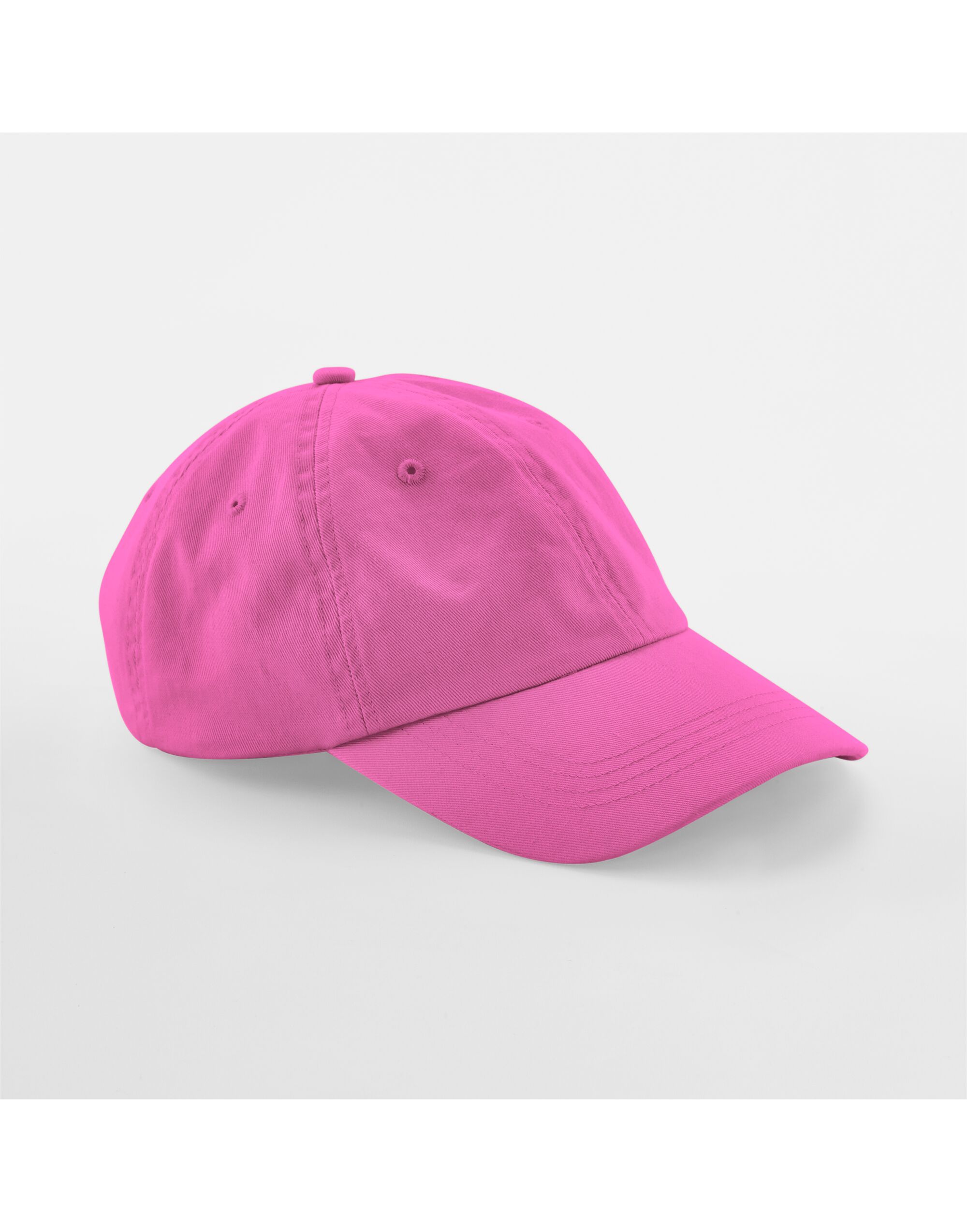 B653B Junior Low Profile 6 Panel Dad Cap True Pink
