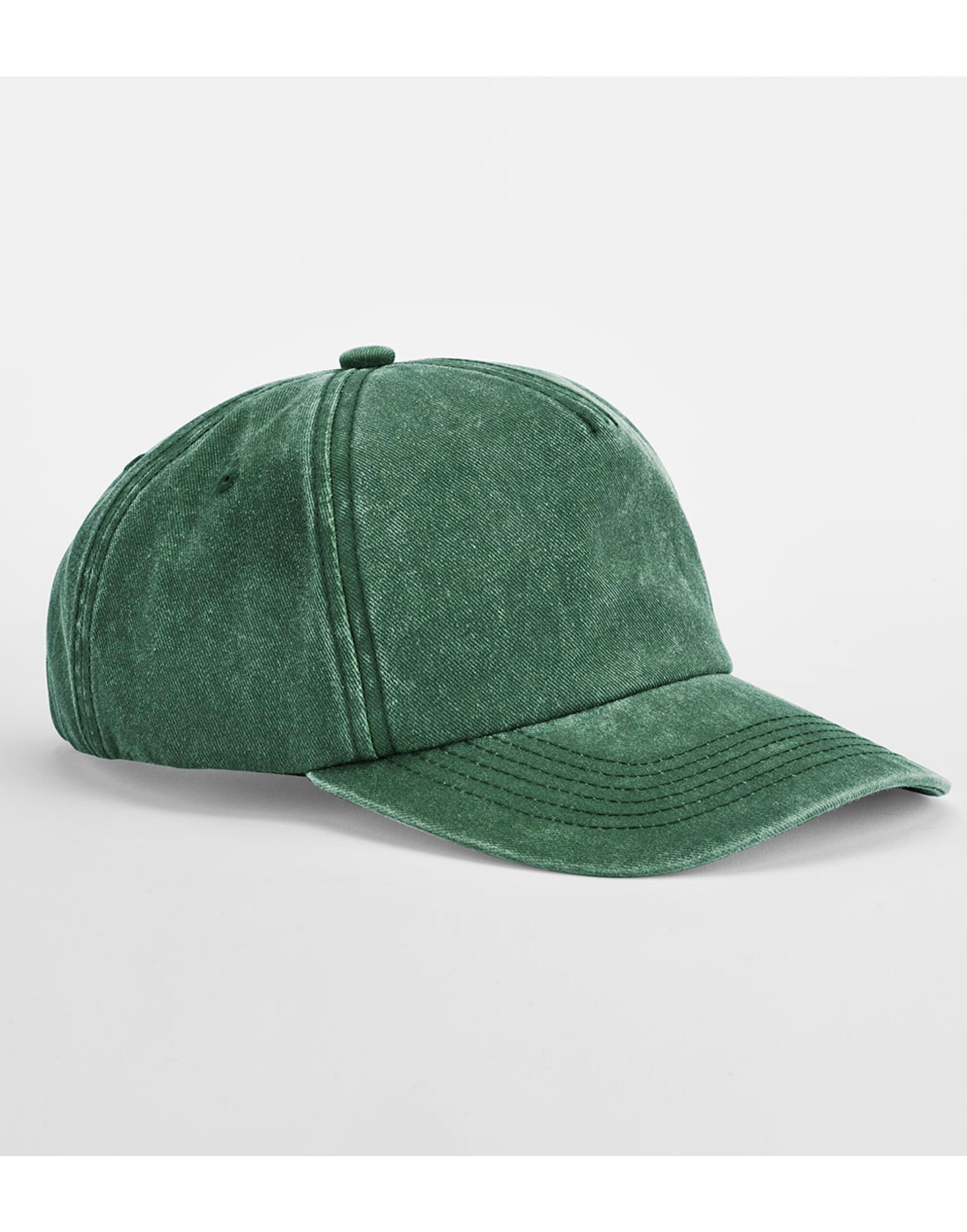B657 Relaxed 5 Panel Vintage Cap Vintage Bottle Green