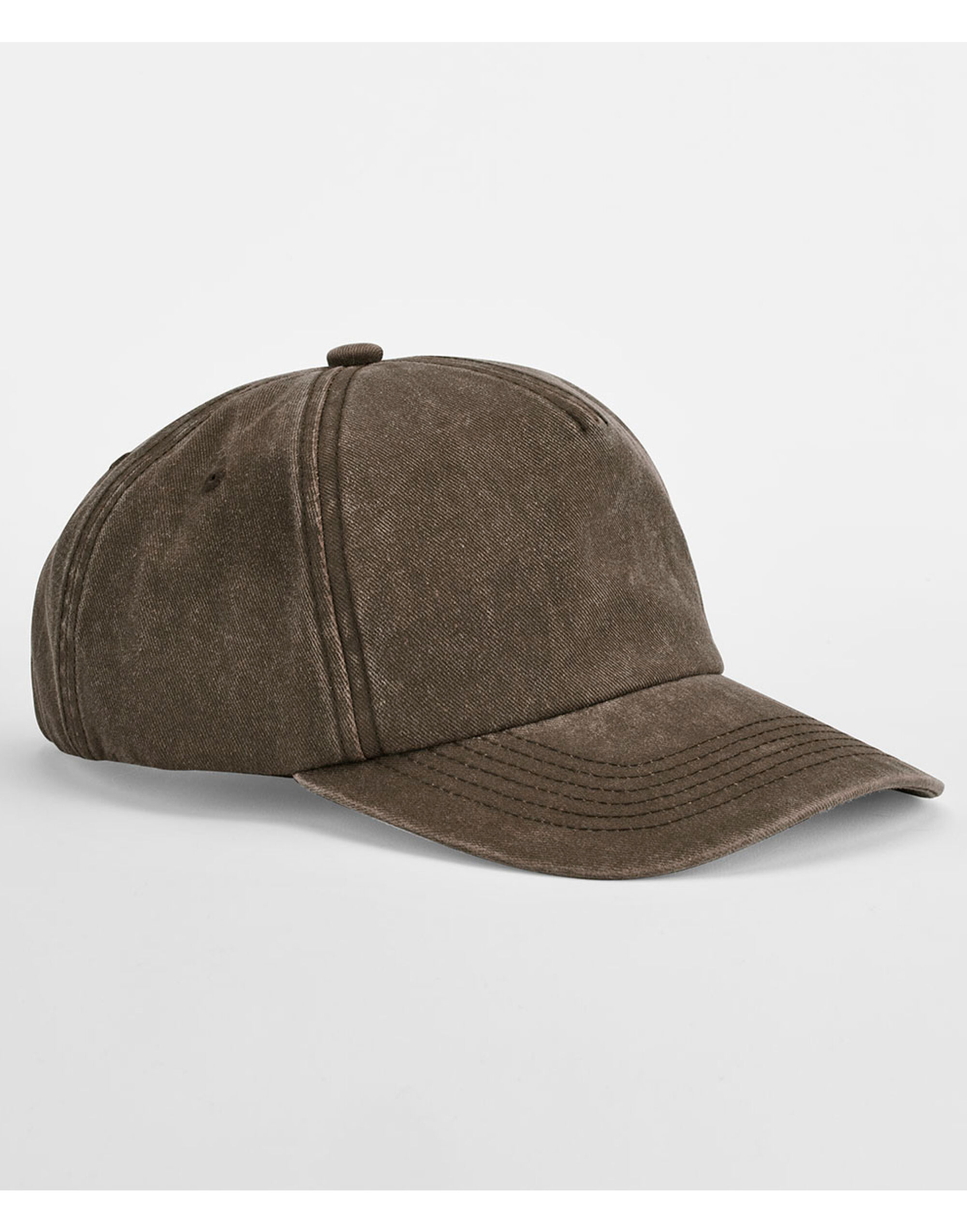 B657 Relaxed 5 Panel Vintage Cap Vintage Brown