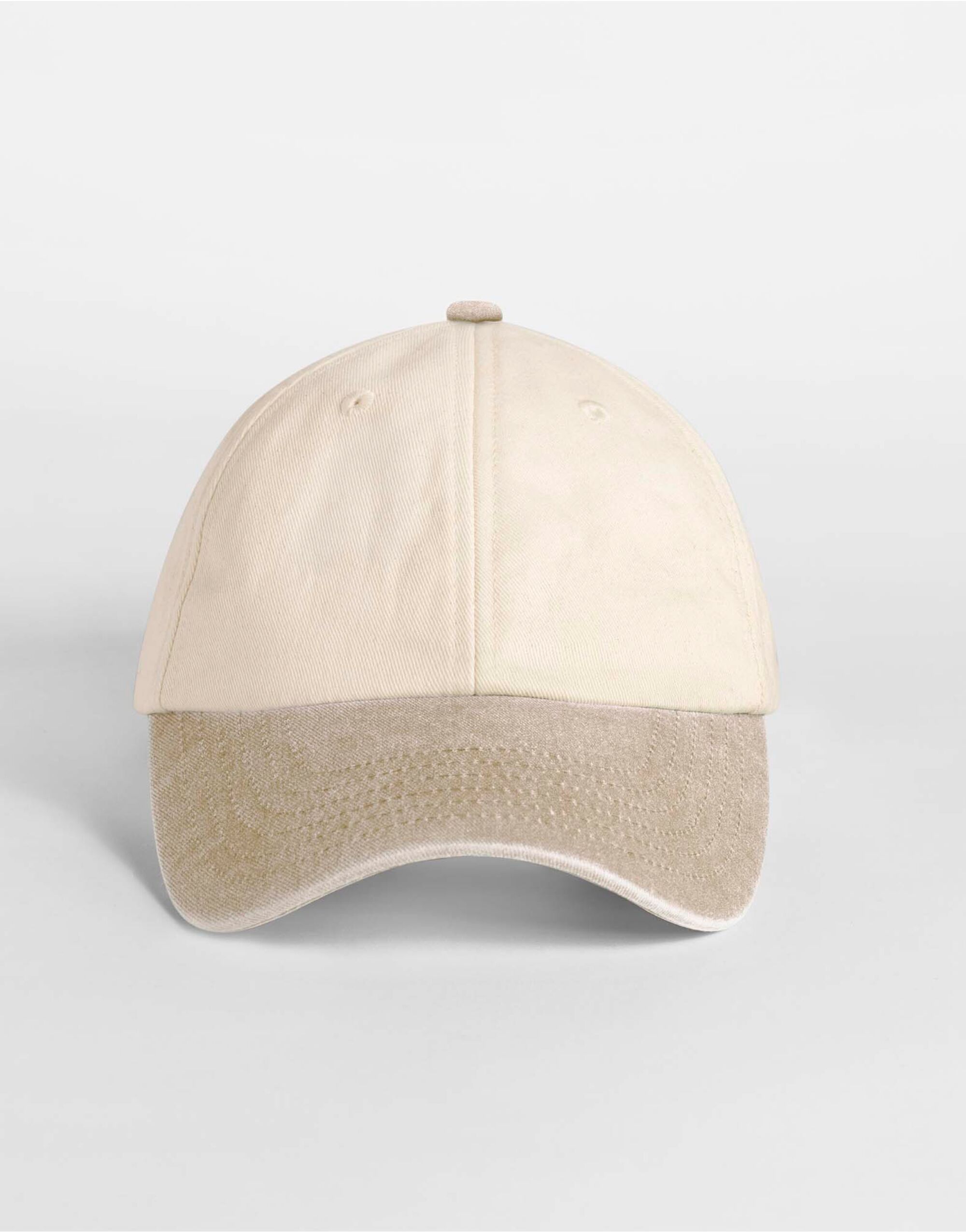 B673 Contrast Peak Low Profile Vintage Cap Natural/Vintage Desert Sand