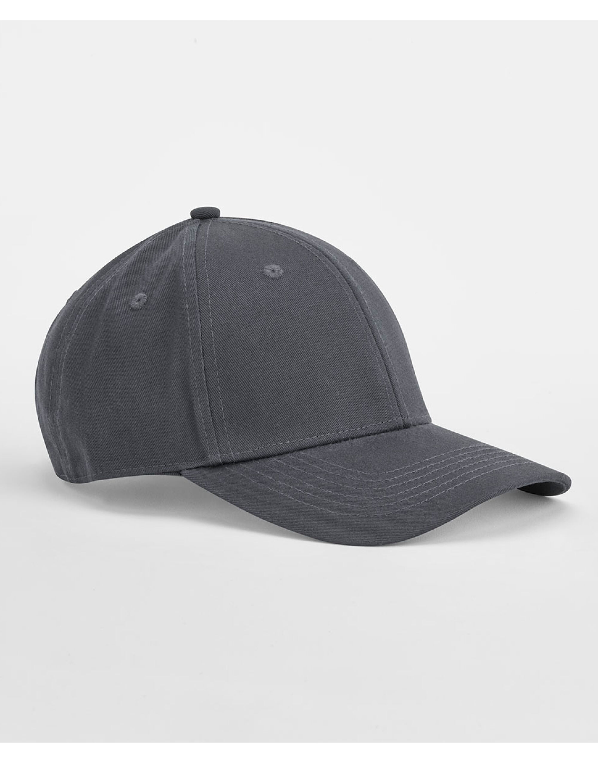 B820 EarthAware® Class Organic Cotton 6 Panel Cap Graphite Grey