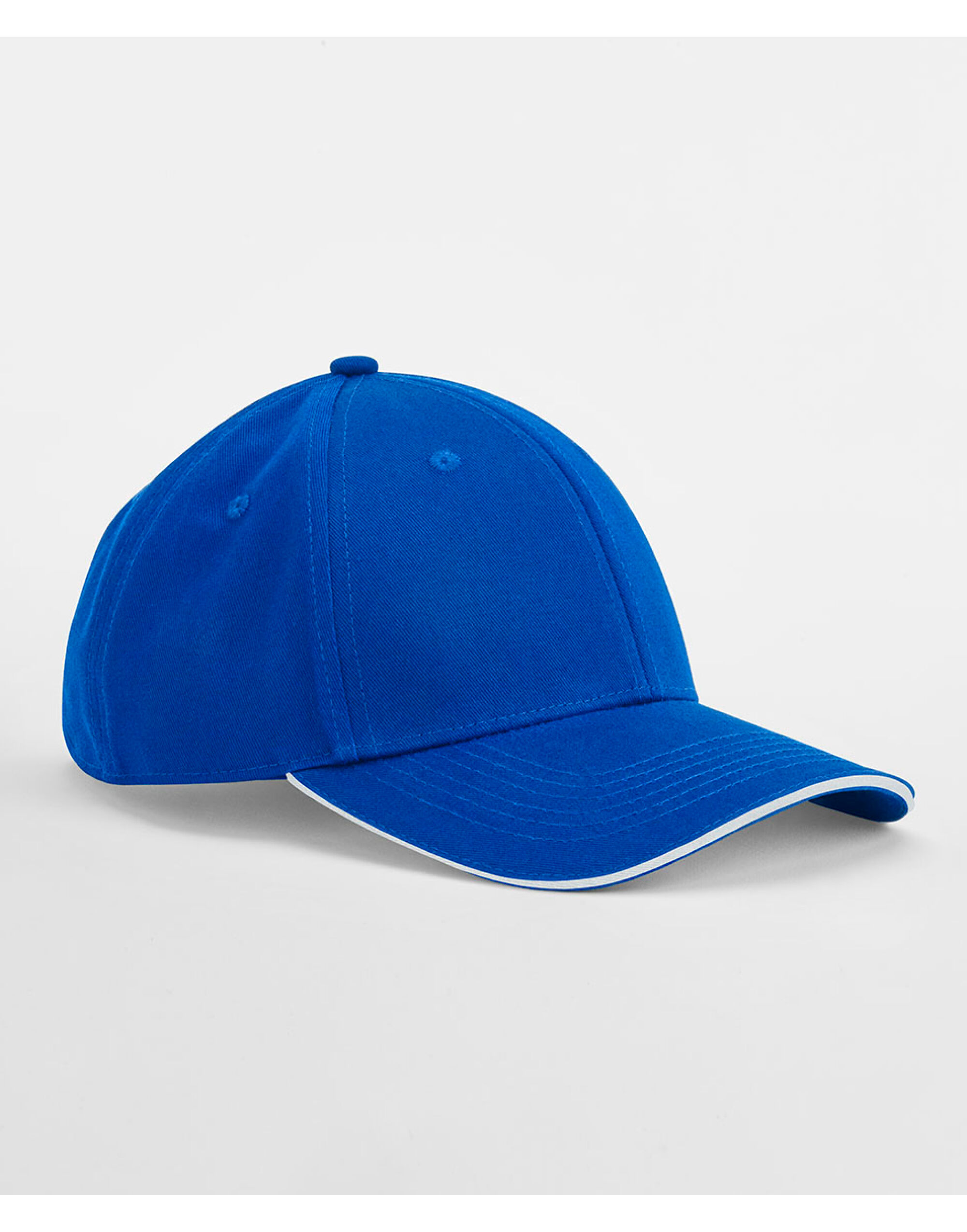 B820C EarthAware® Classic Organic Cotton 6 Panel Cap Bright Royal/White