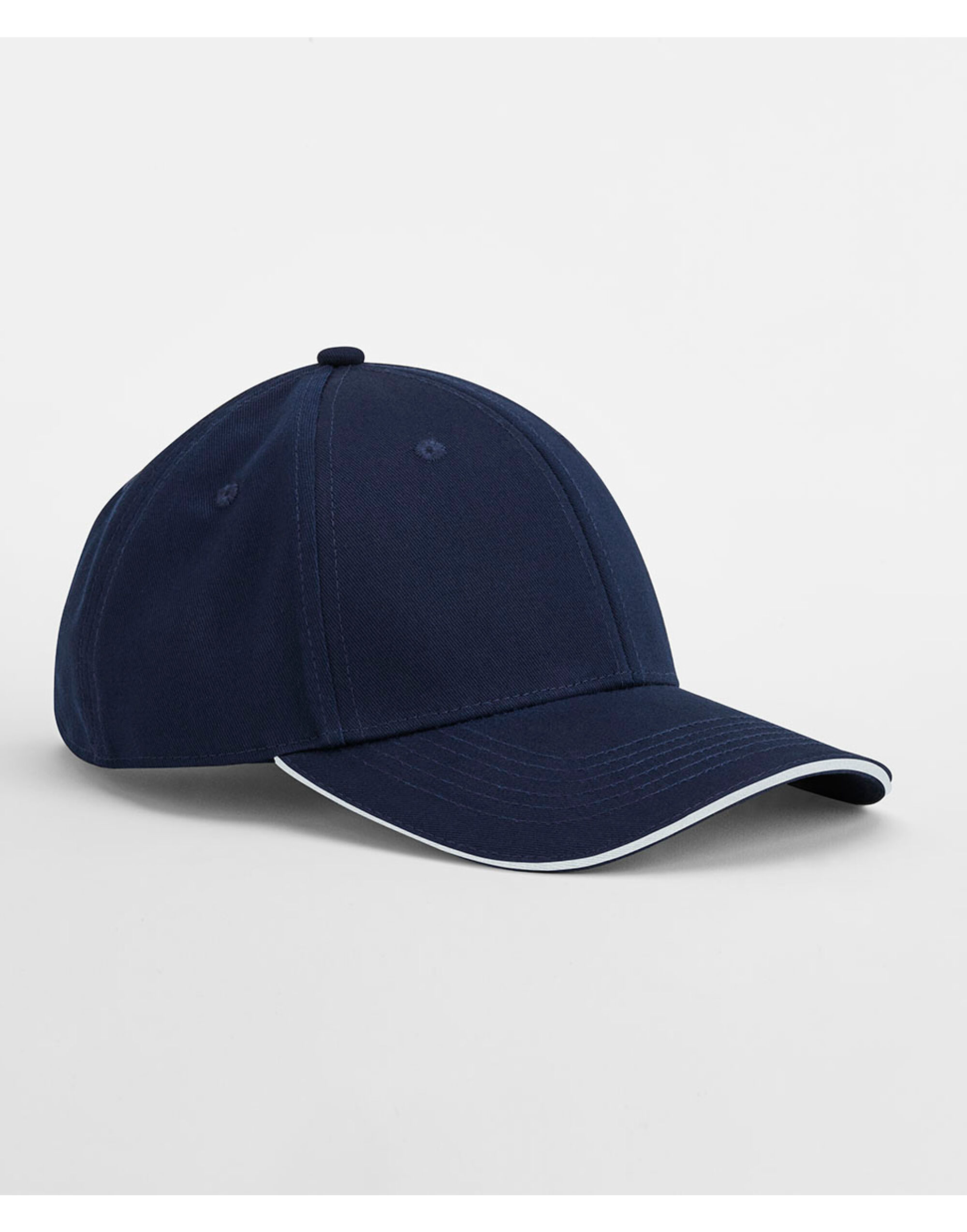 B820C EarthAware® Classic Organic Cotton 6 Panel Cap French Navy/White