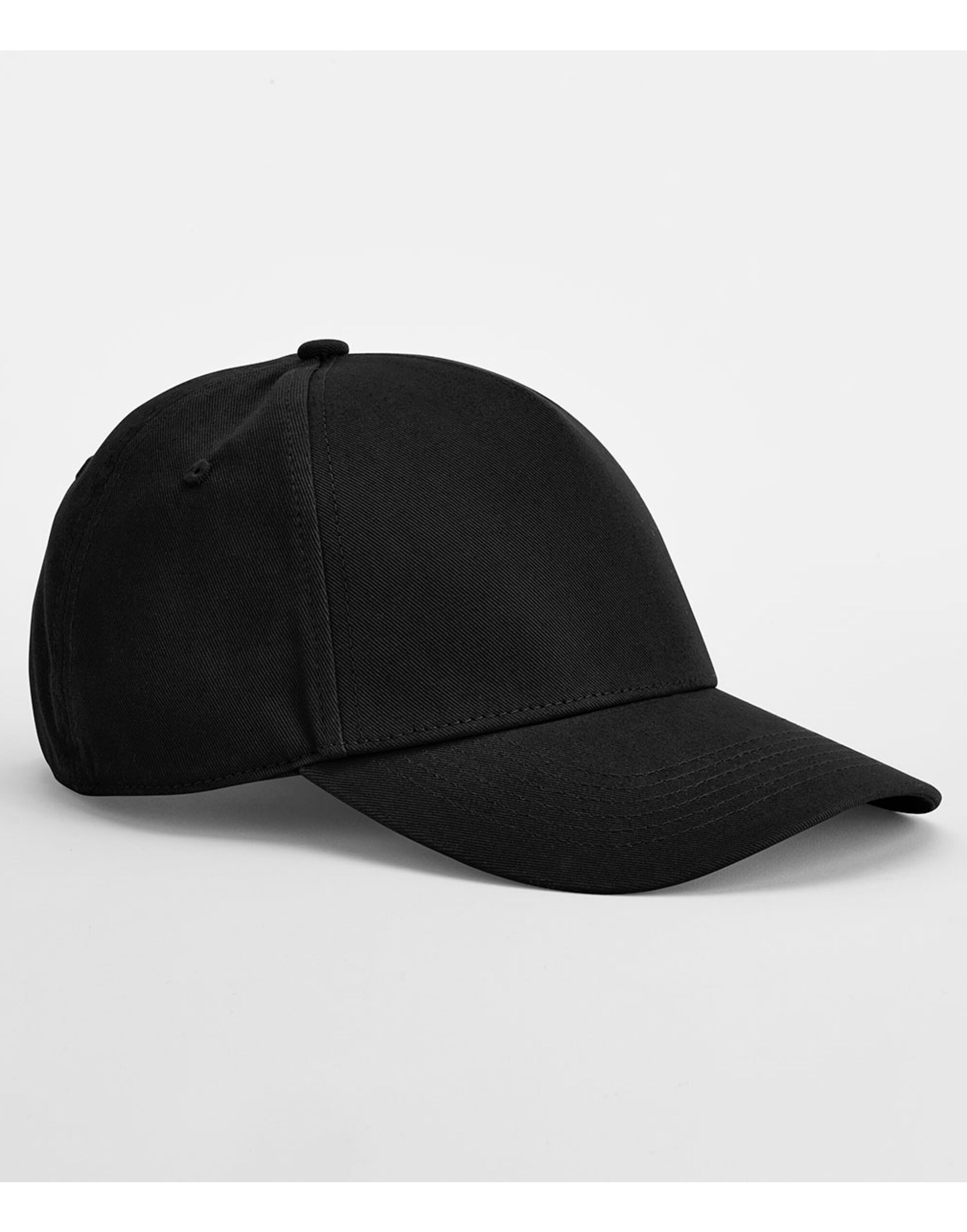 B825 EarthAware® Classic Organic Cotton 5 Panel Cap Black