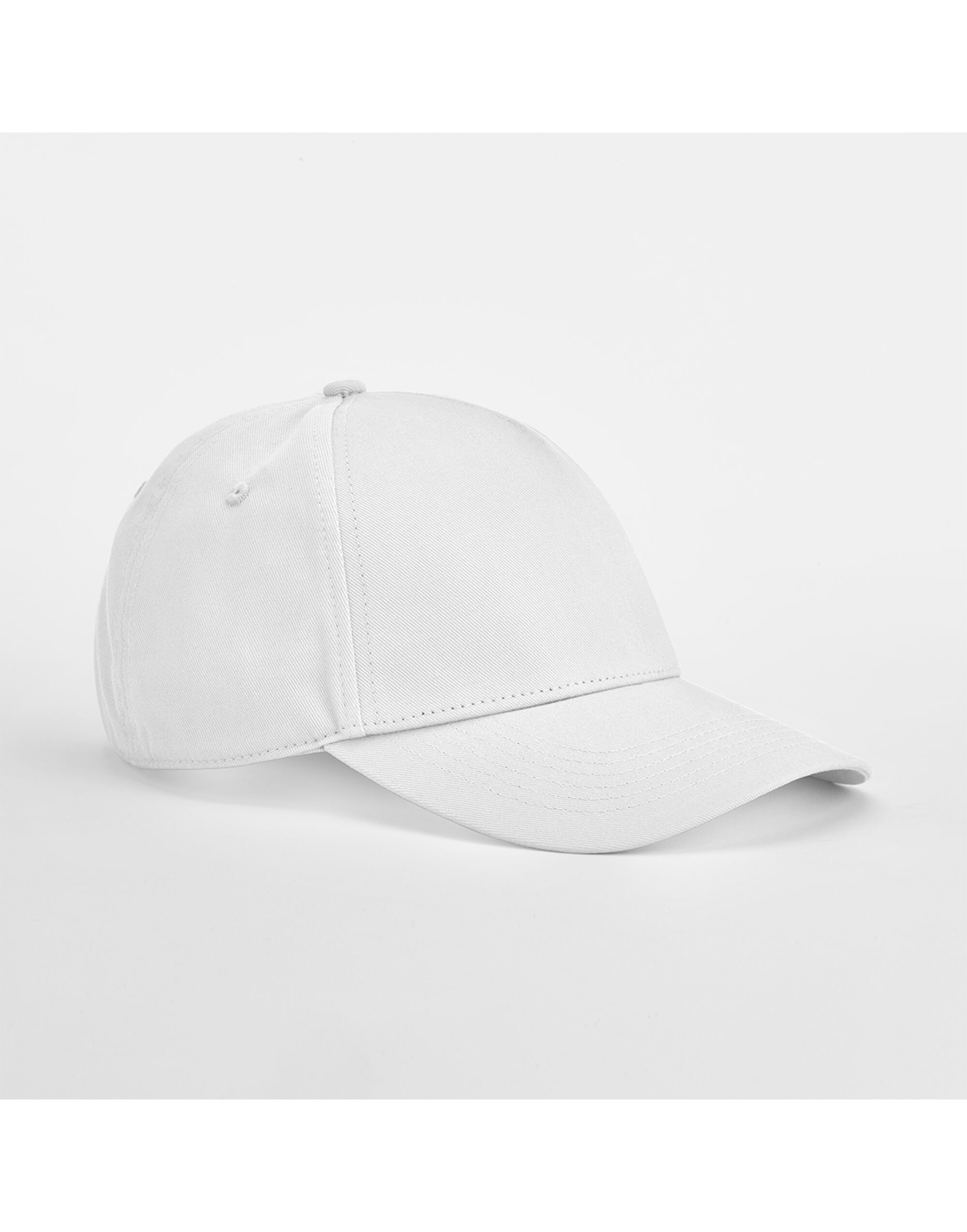B825 EarthAware® Classic Organic Cotton 5 Panel Cap White
