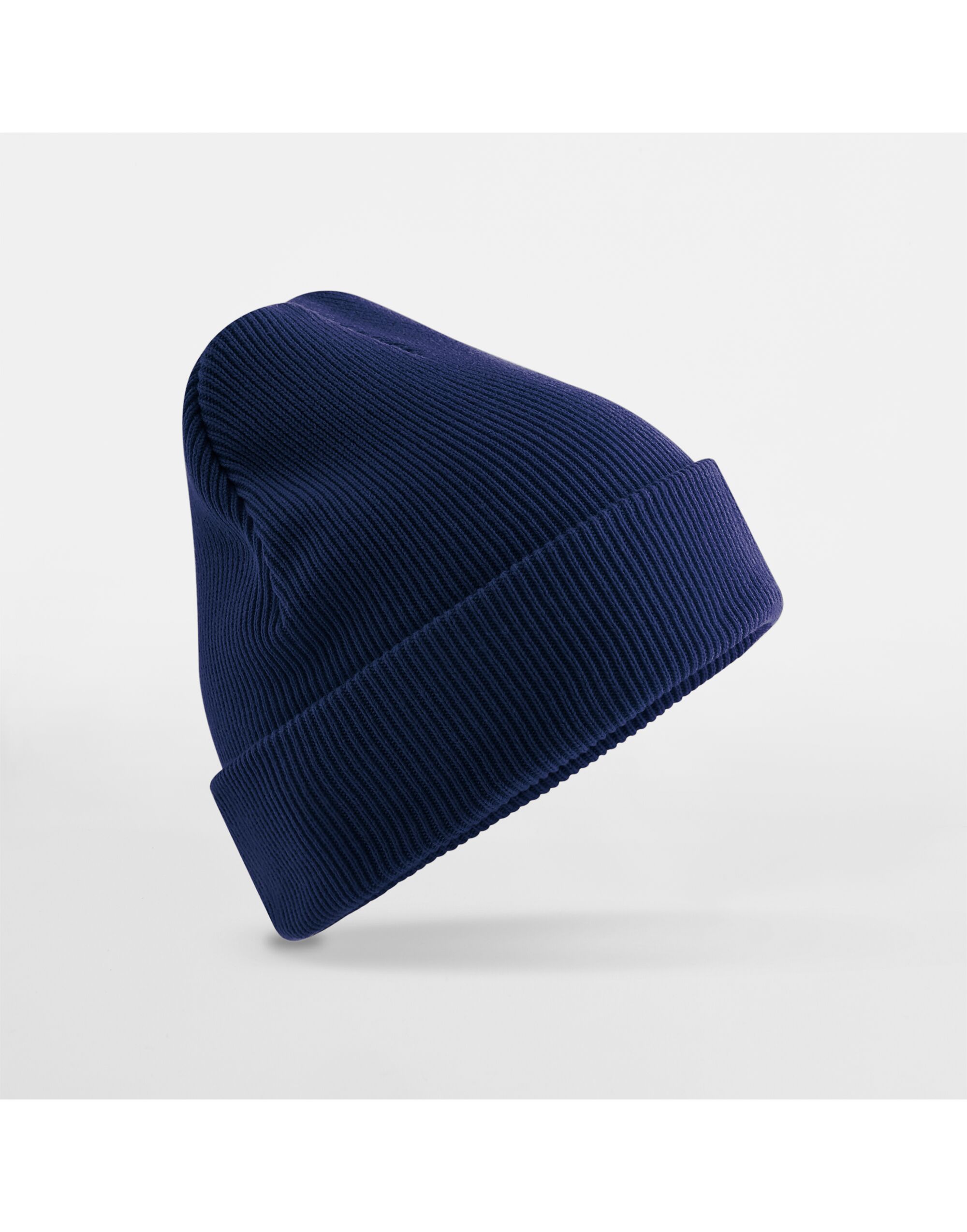 B830N Organic Cotton Original Cuffed Beanie Oxford Navy