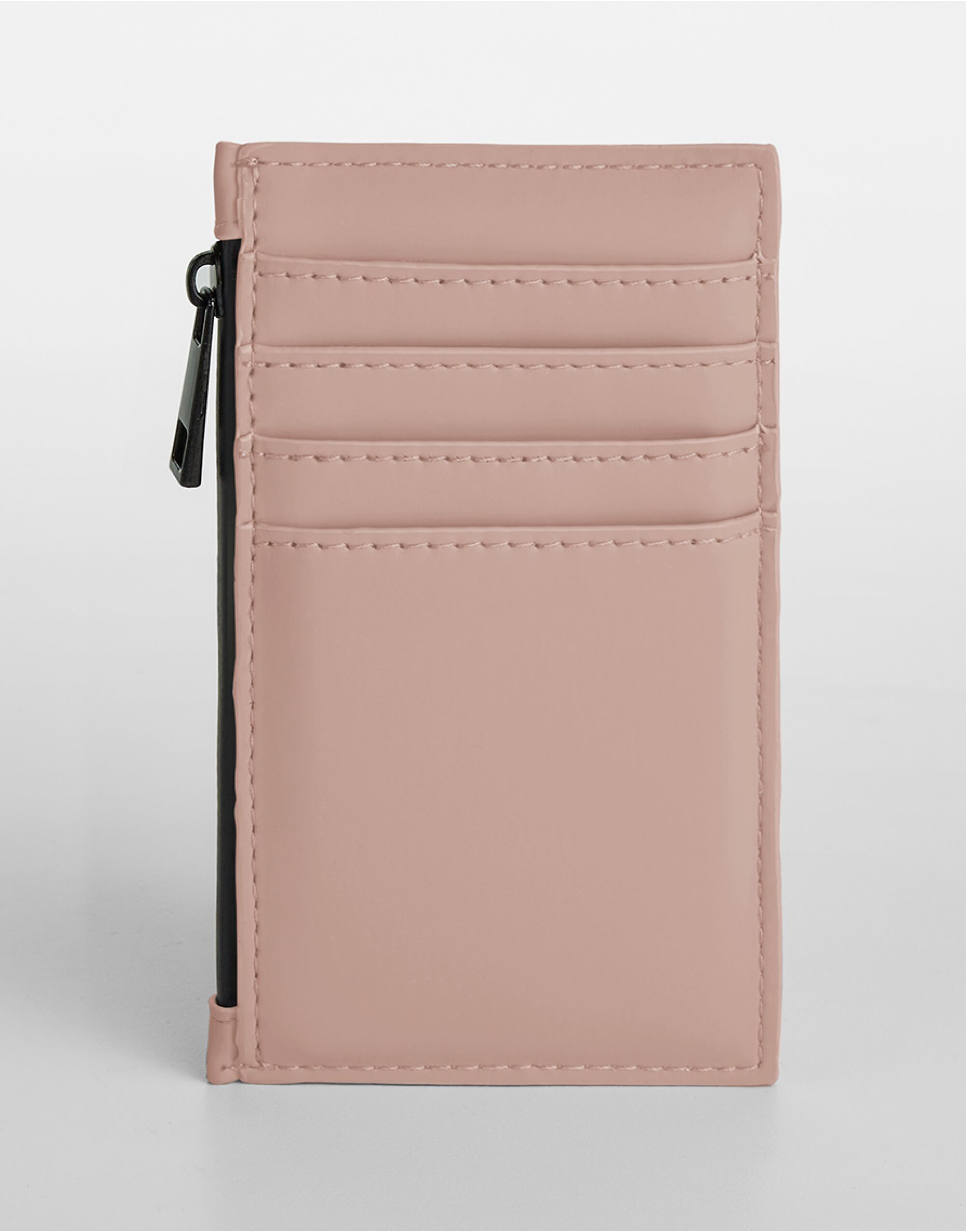 BG326 Matte PU Card Holder Nude Pink