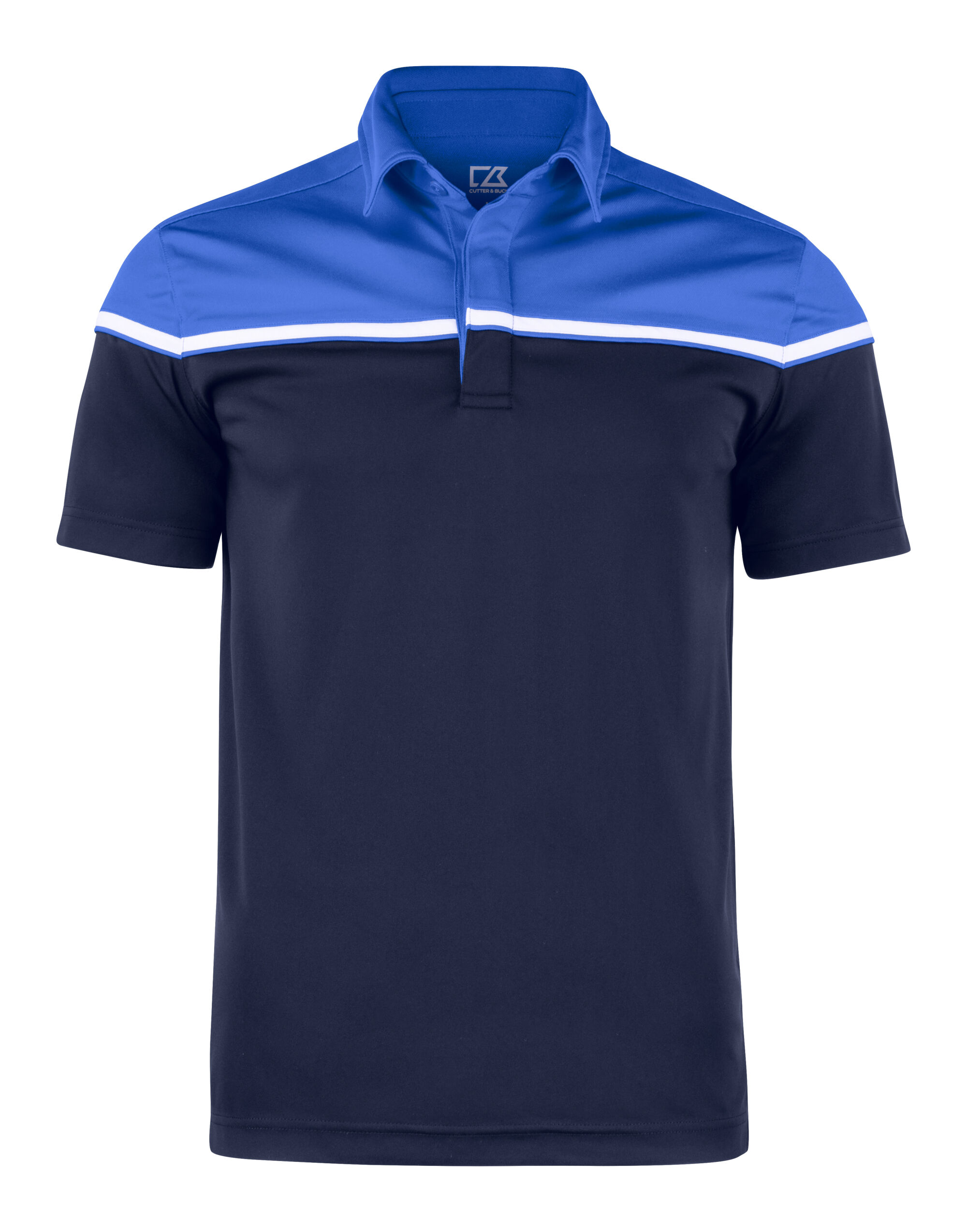 CB354428 Seabeck Polo Men Dark Navy/Royal