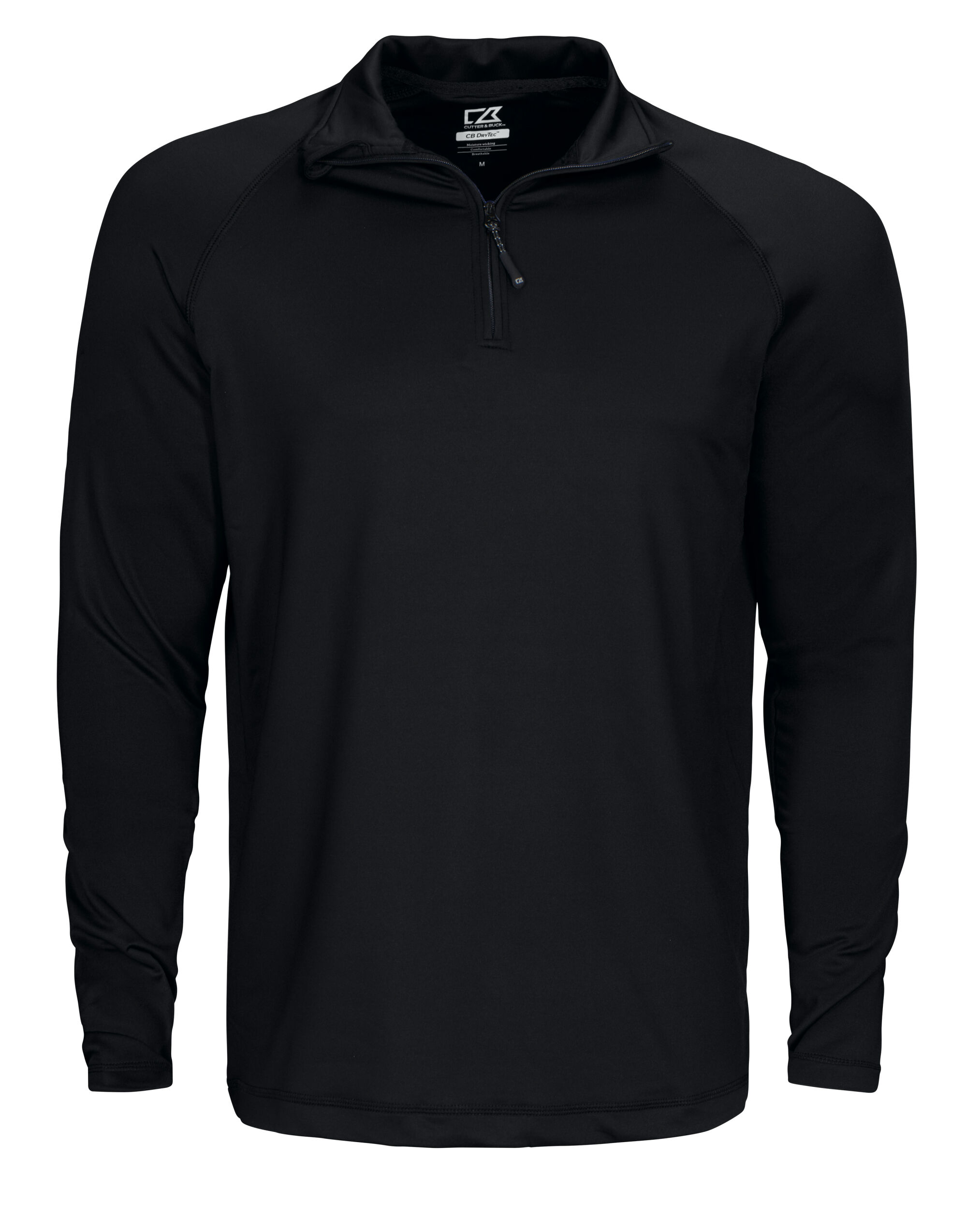 CB358400 Coos Bay Half Zip Men Black