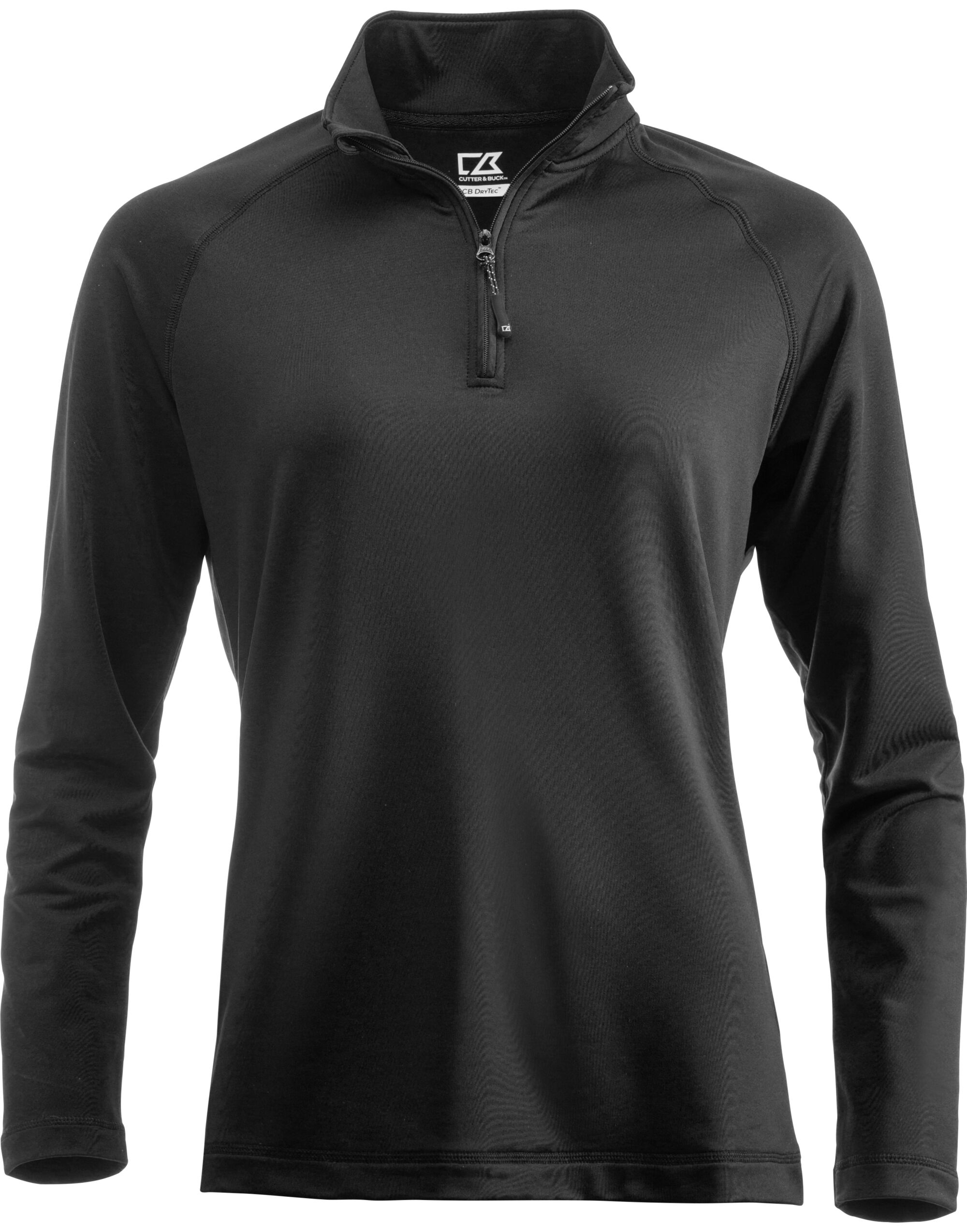 CB358401 Coos Bay Half Zip Women Black