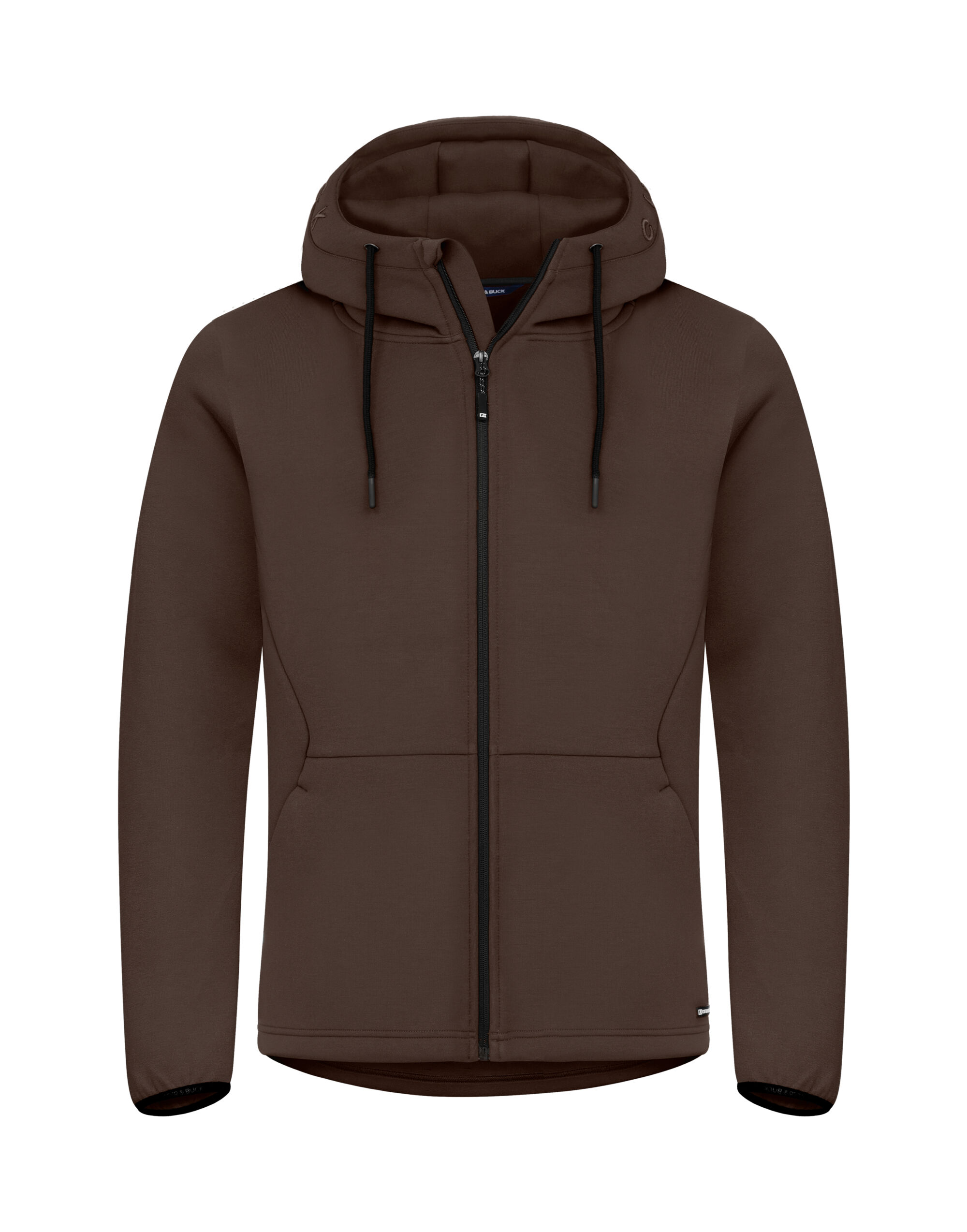 CB358418 Pemberton Hood Full Zip Men Dark Mocca