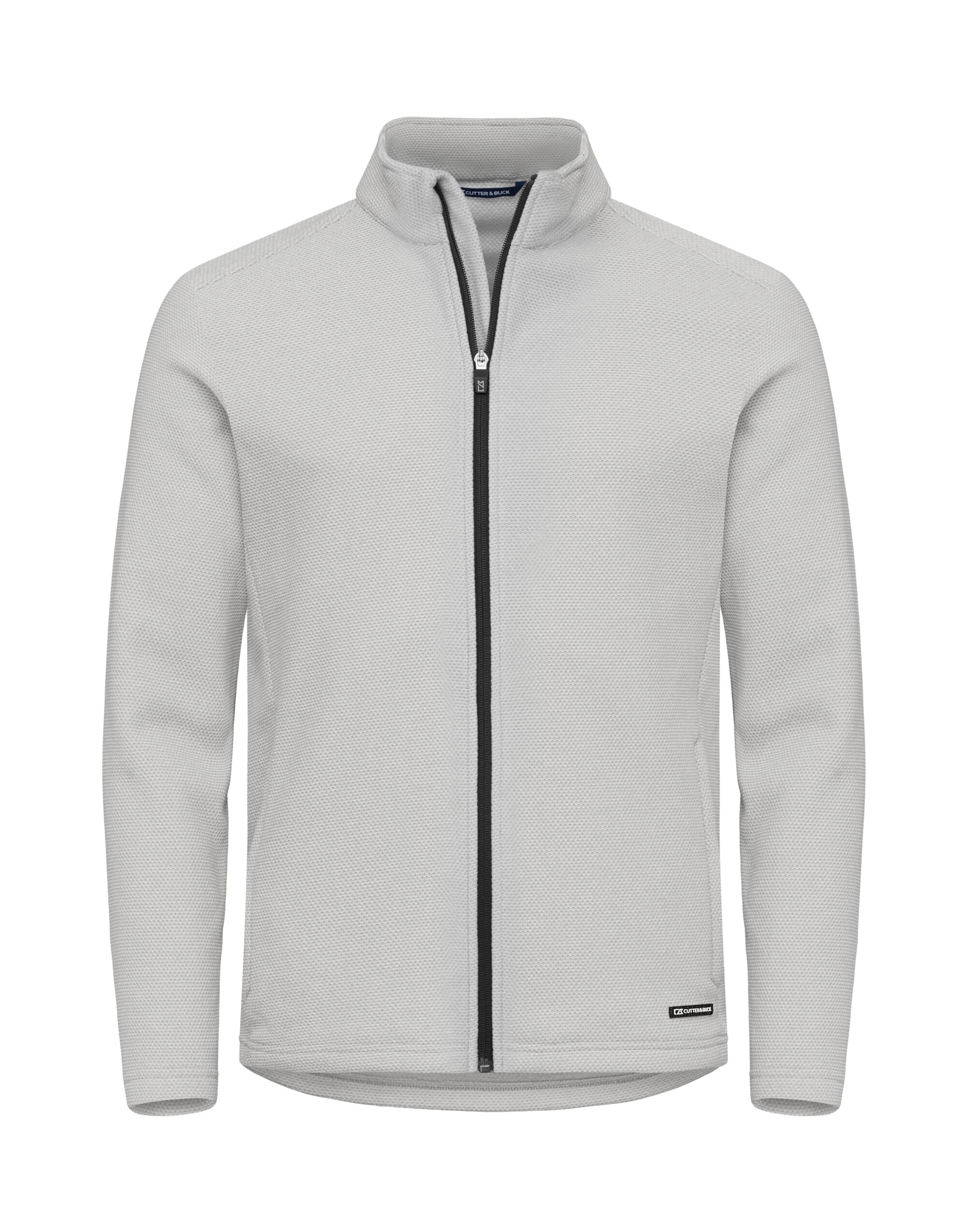 CB358432 Hunts Point Fleece Full Zip Men Silver