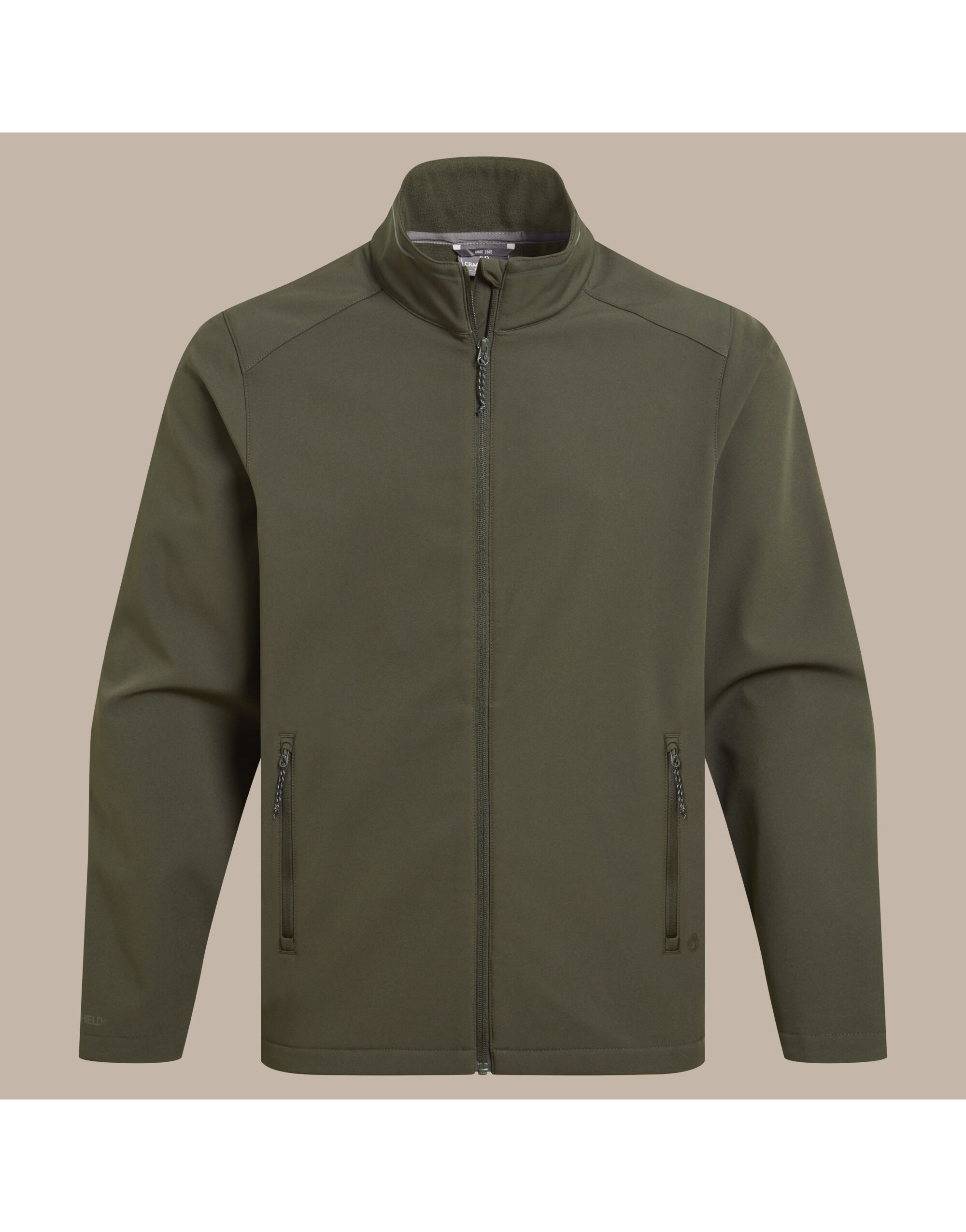 CEL007 Basecamp II Softshell Jacket Dark Cedar Green