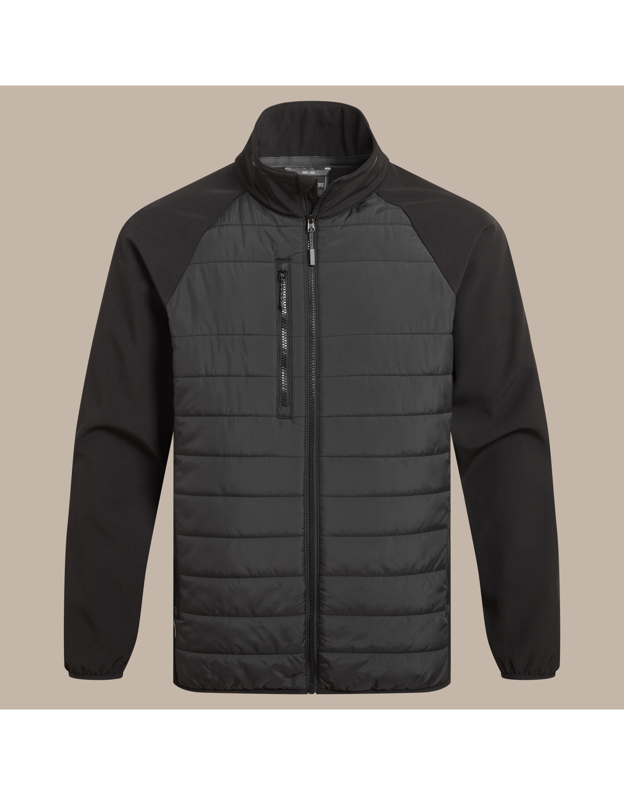 CEN008 Compress Lite Hybrid Jacket Black