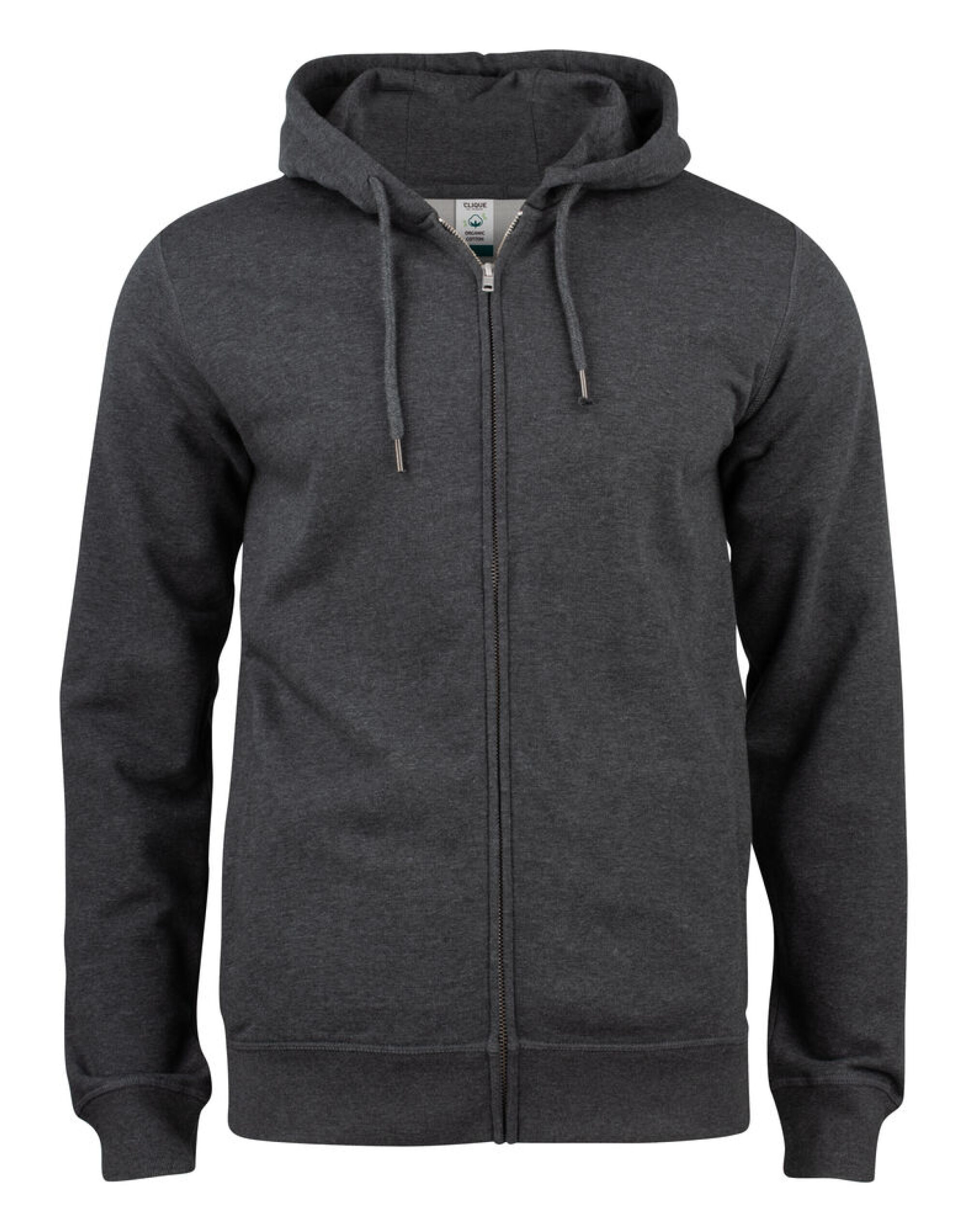 CQ021004 Premium OC Full Zip Hoody Anthracite Melange