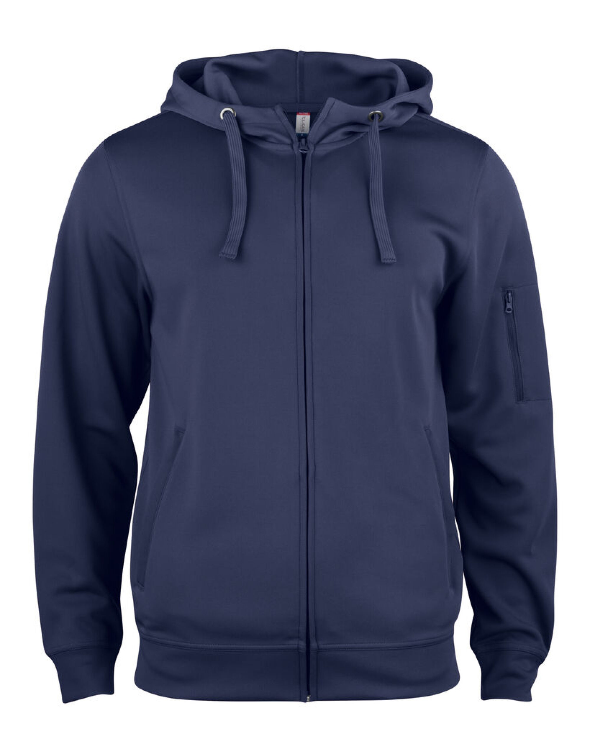 CQ021014 Basic Active Full Zip Hoody 		_x000D_ Dark Navy