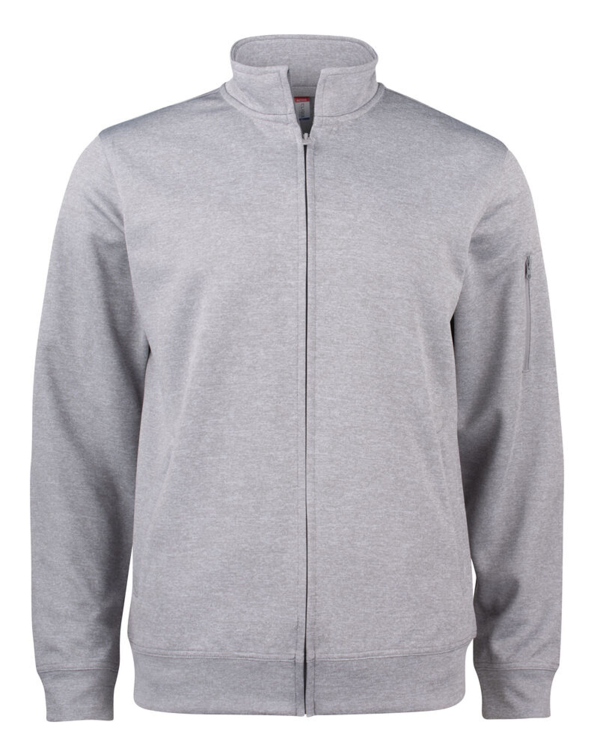 CQ021016 Basic Active Cardigan Grey Melange