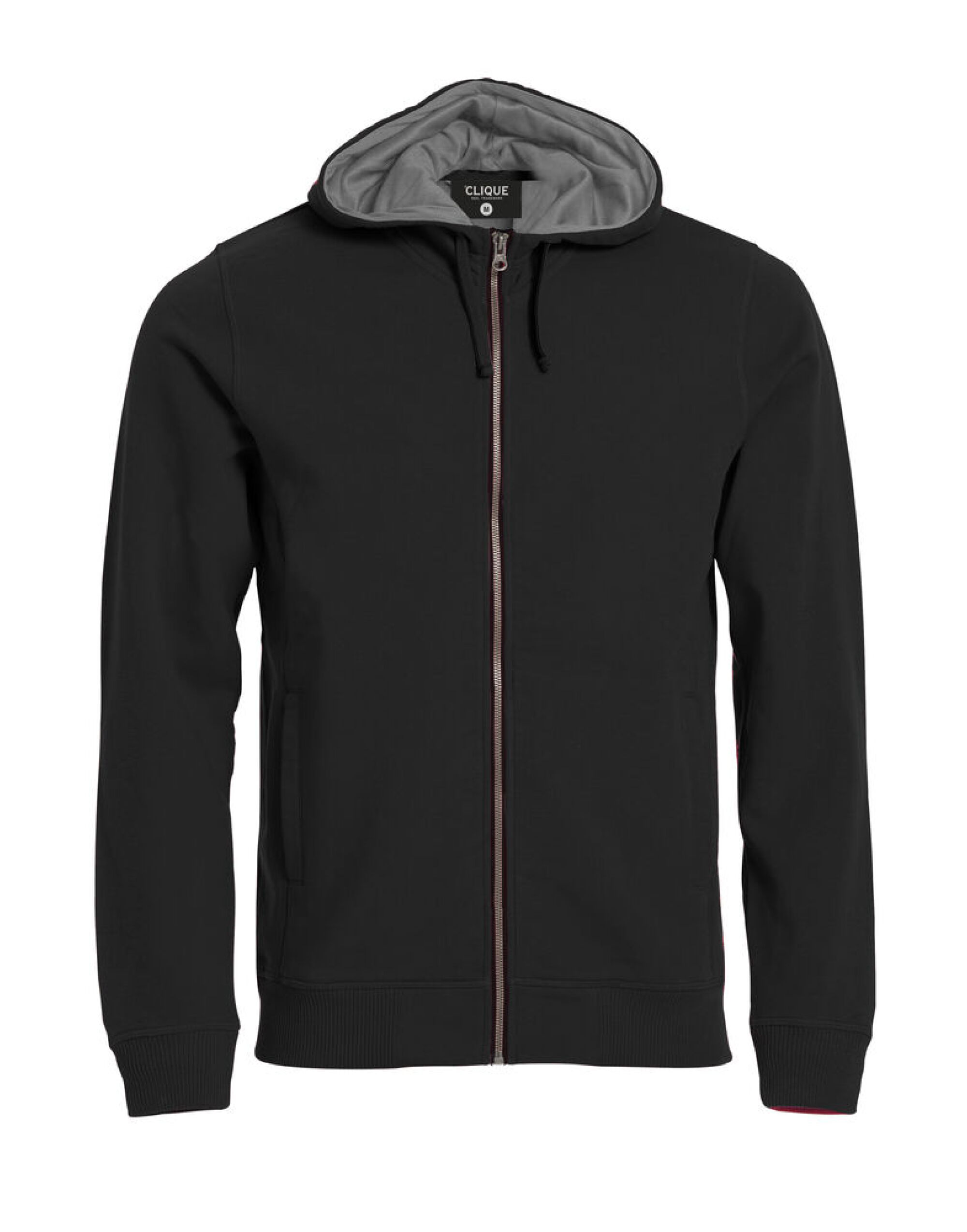 CQ021044 Classic Full Zip Hoody Black