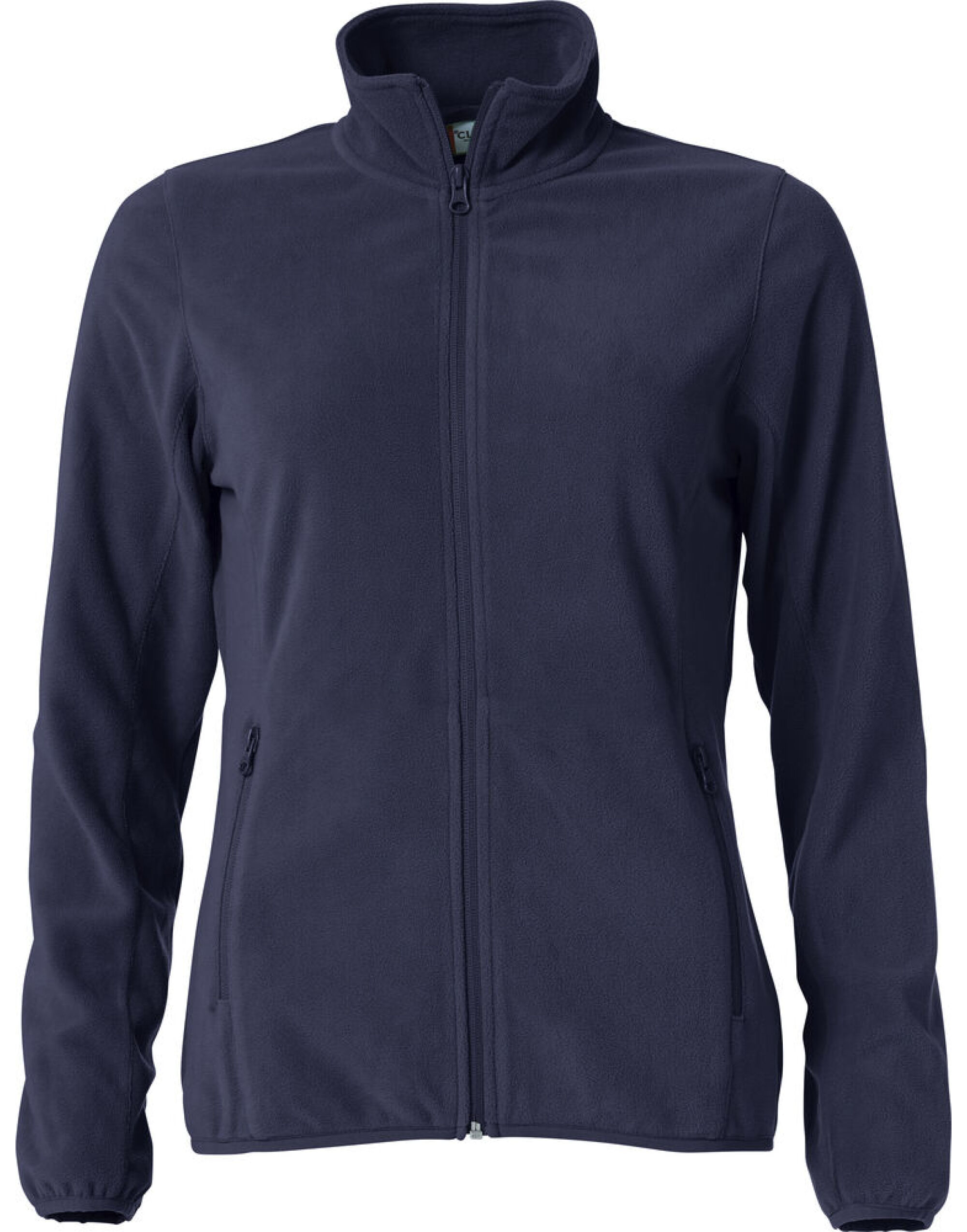 CQ023915 Ladies Basic Micro Fleece Jacket Dark Navy