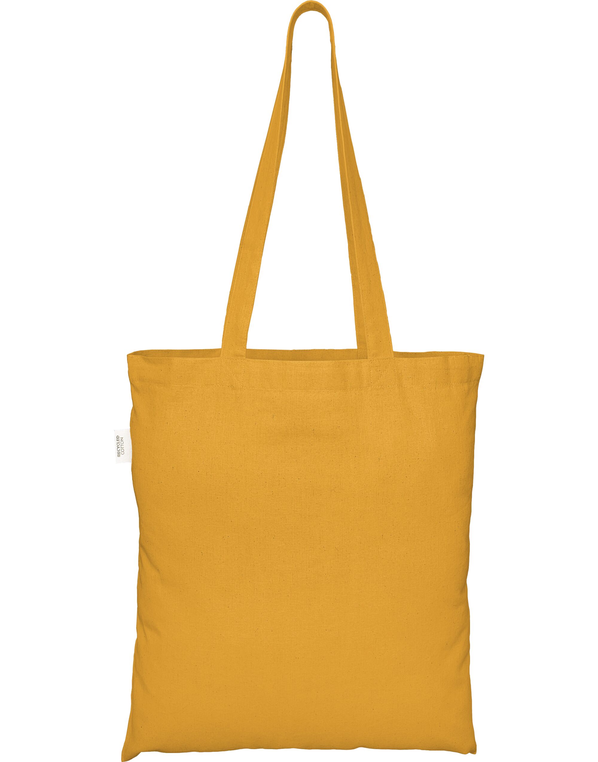 ECO001 100% Recycled Cotton Tote Bag Yellow
