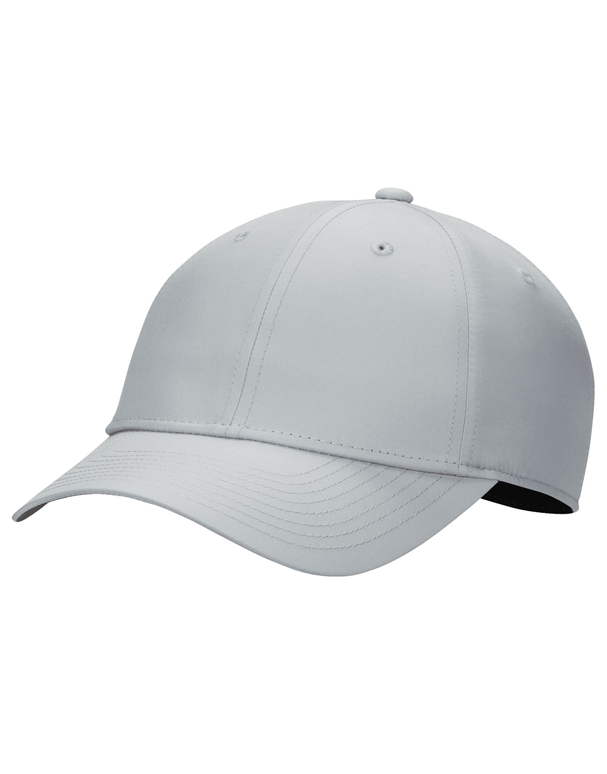 FB6452 Structured Blank Front Cap Light Smoke Grey/black