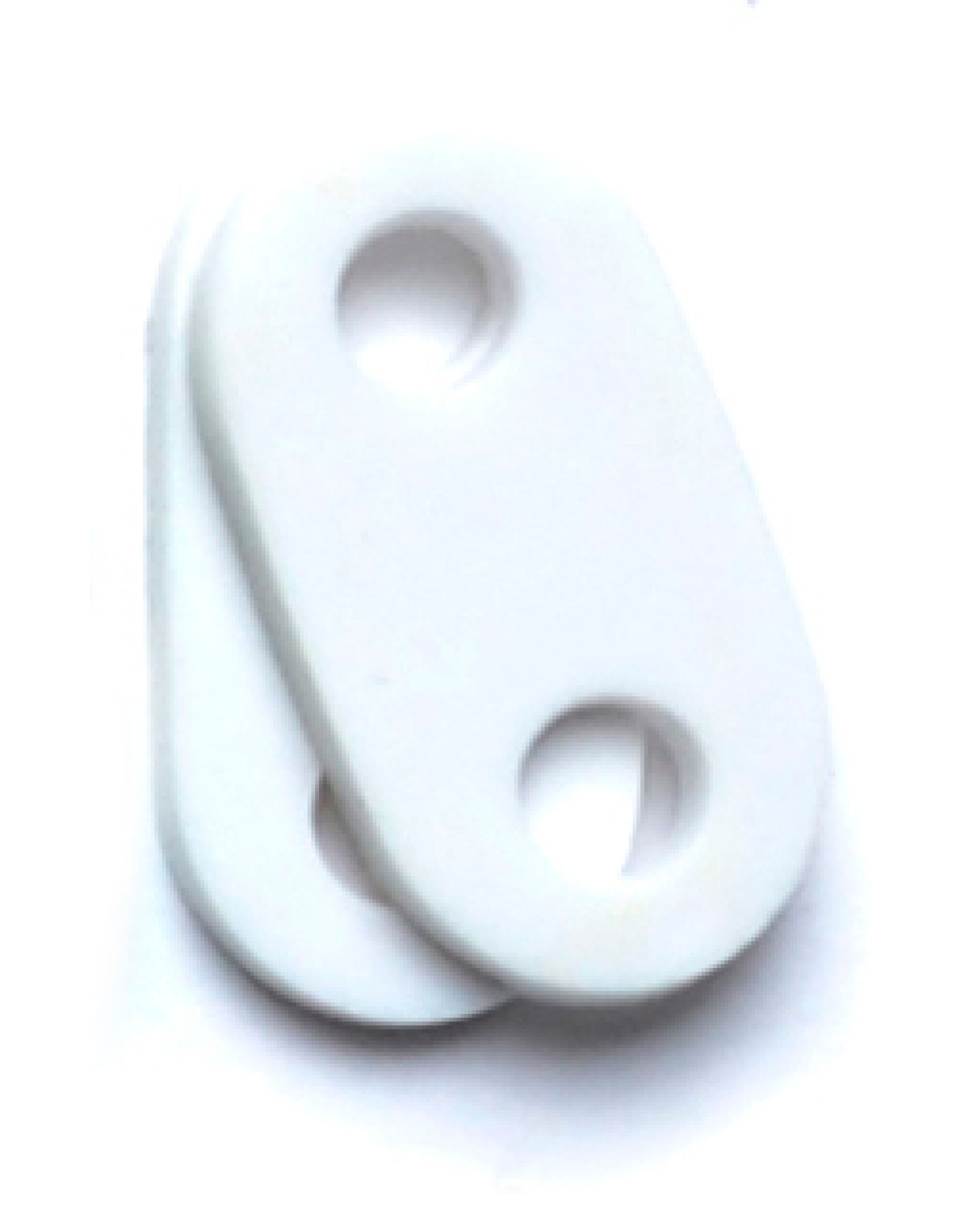 PE2269003 Drawstring Stopper White