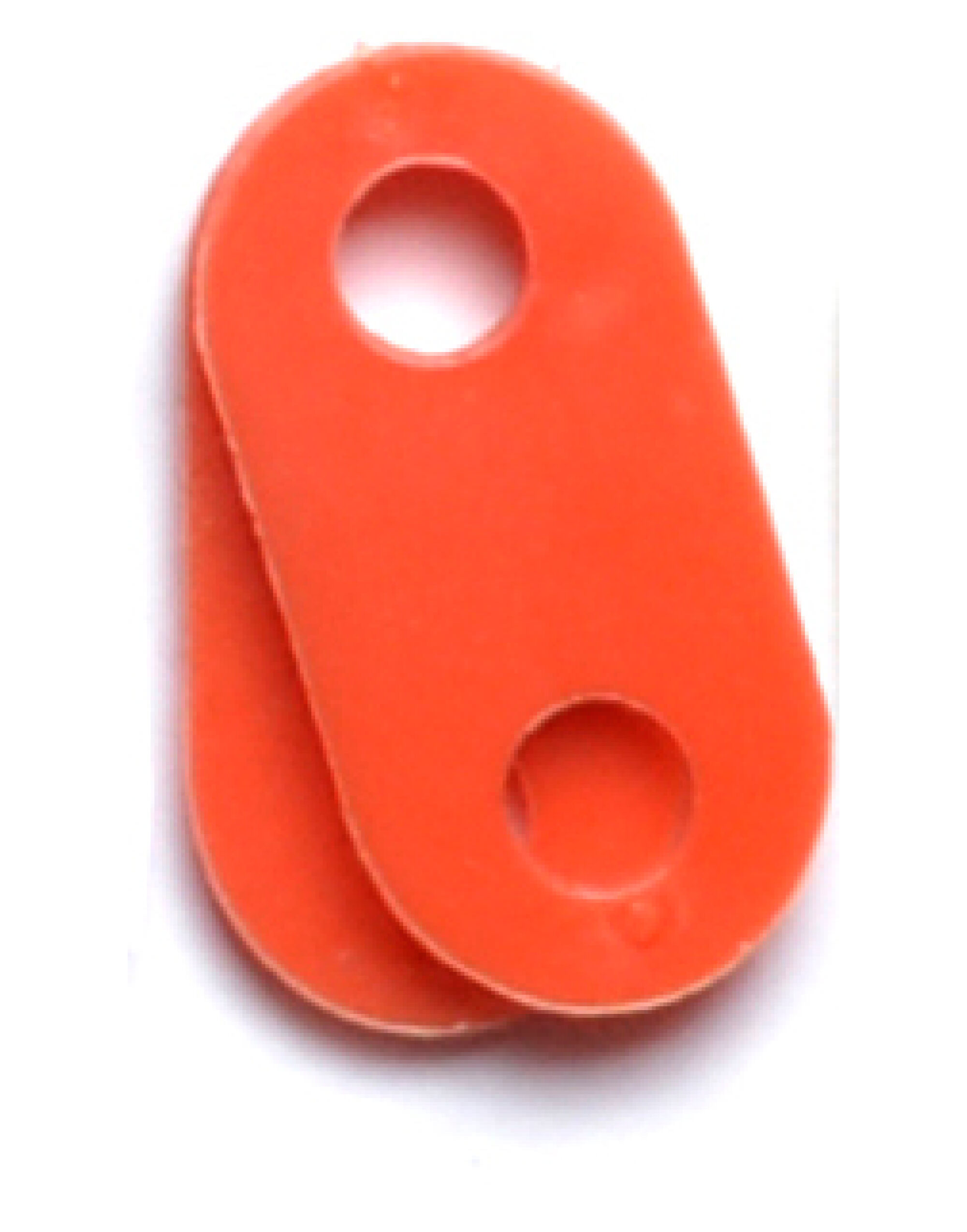 PE2269003 Drawstring Stopper Bright Orange