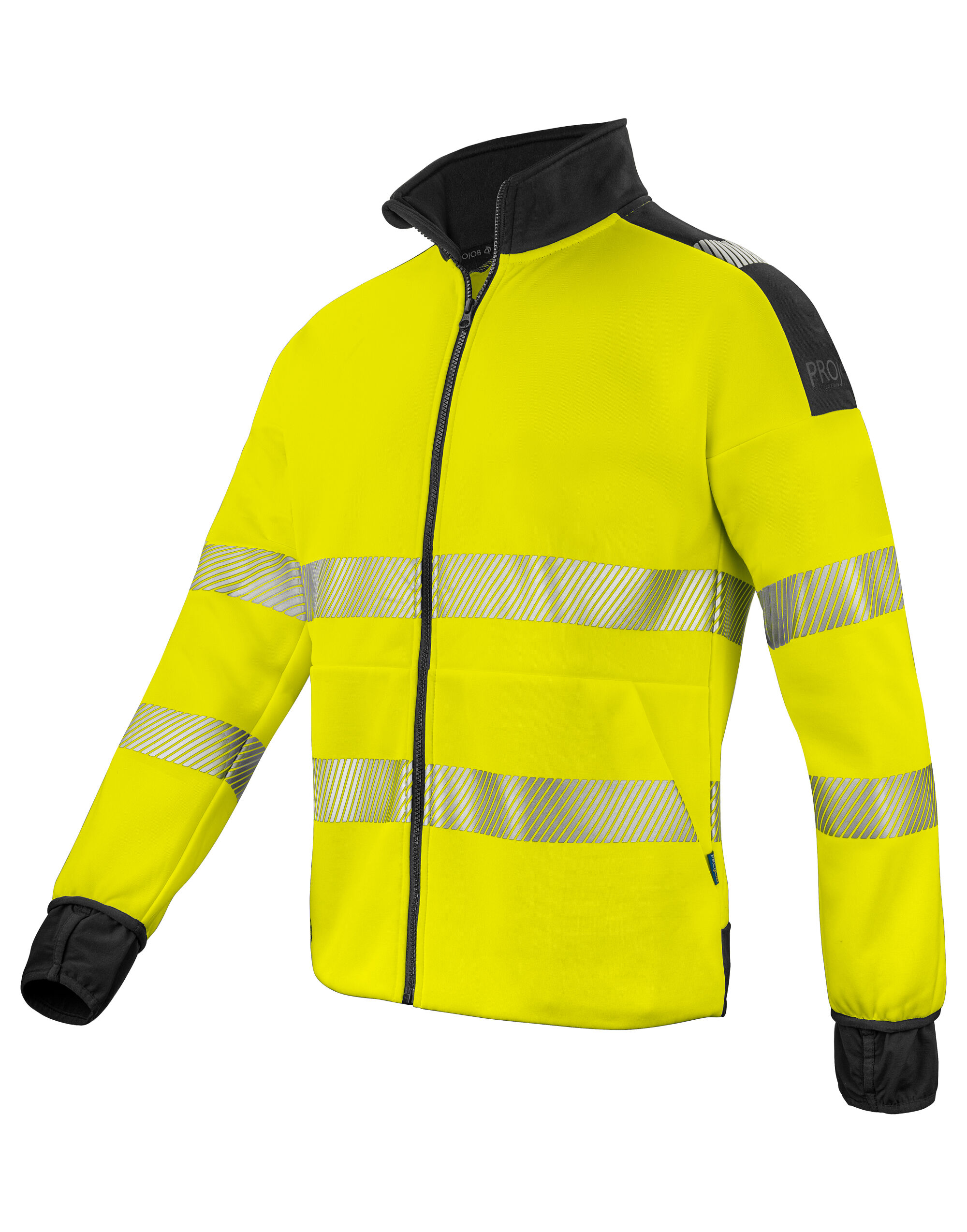 PJ646109 6109 Sweatshirt EN ISO 20471 Class 3/2 Yellow/Black