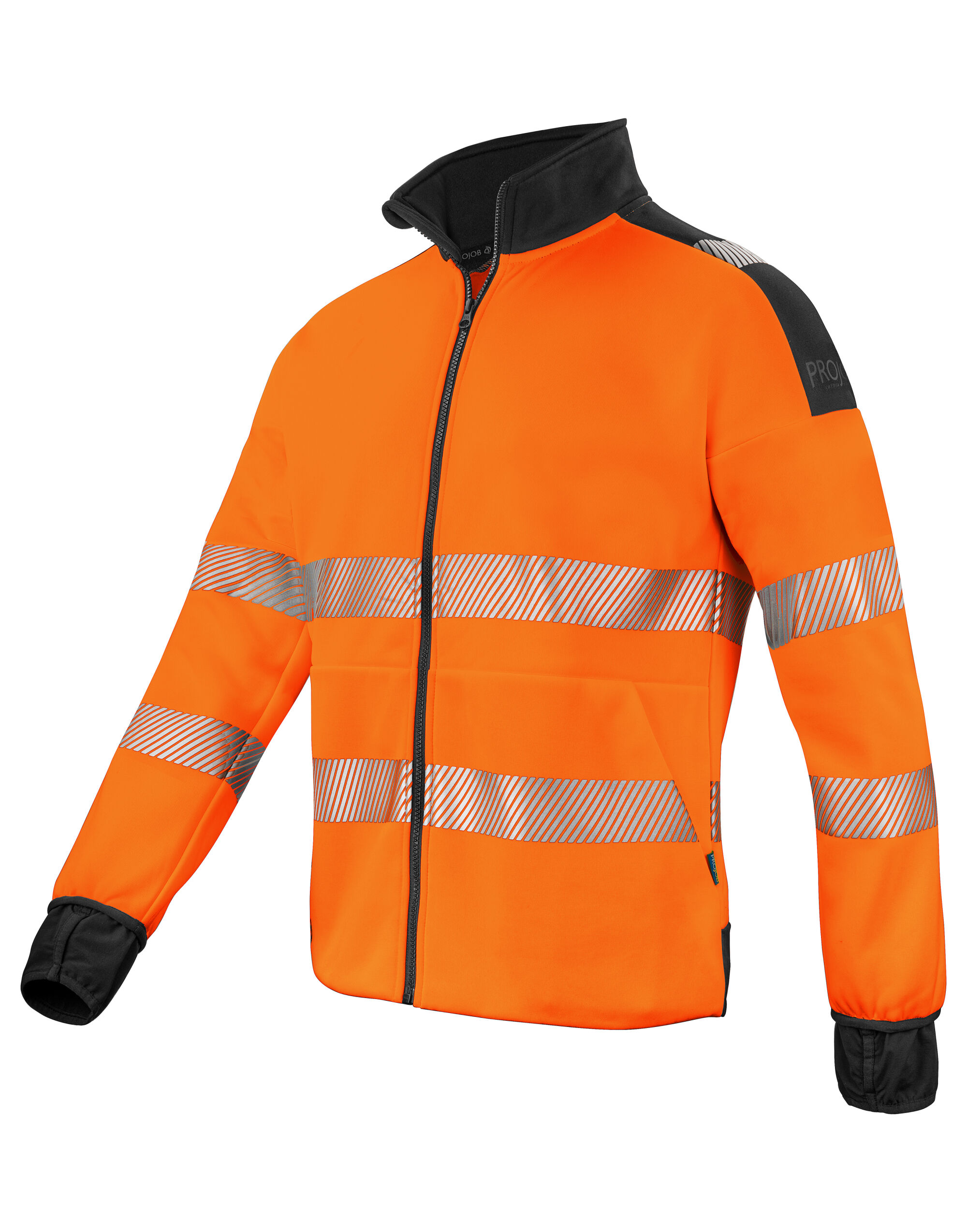 PJ646109 6109 Sweatshirt EN ISO 20471 Class 3/2 Orange/Black