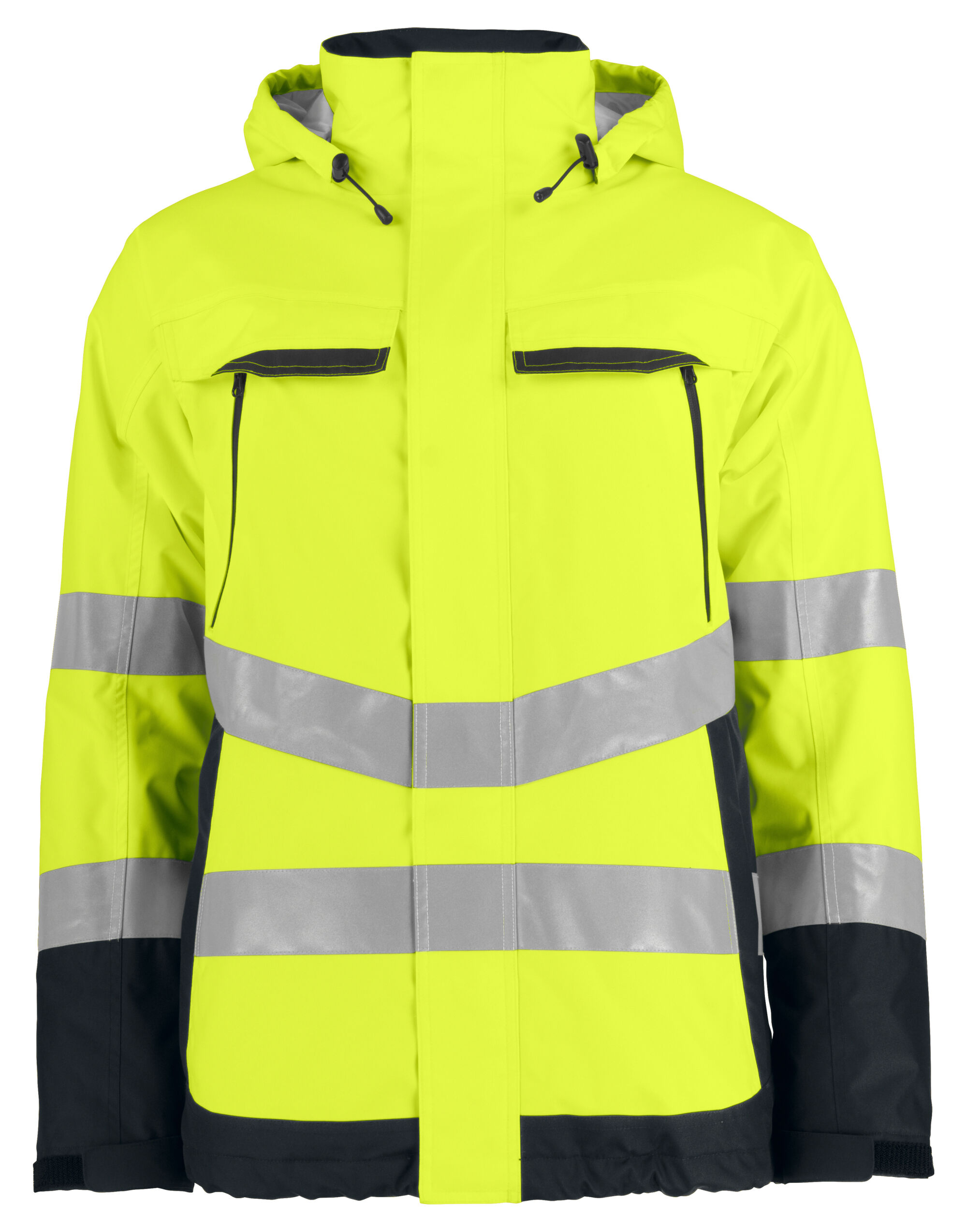 PJ646441 Prio 6441 Padded Functional Jacket Class 3 Yellow/Black