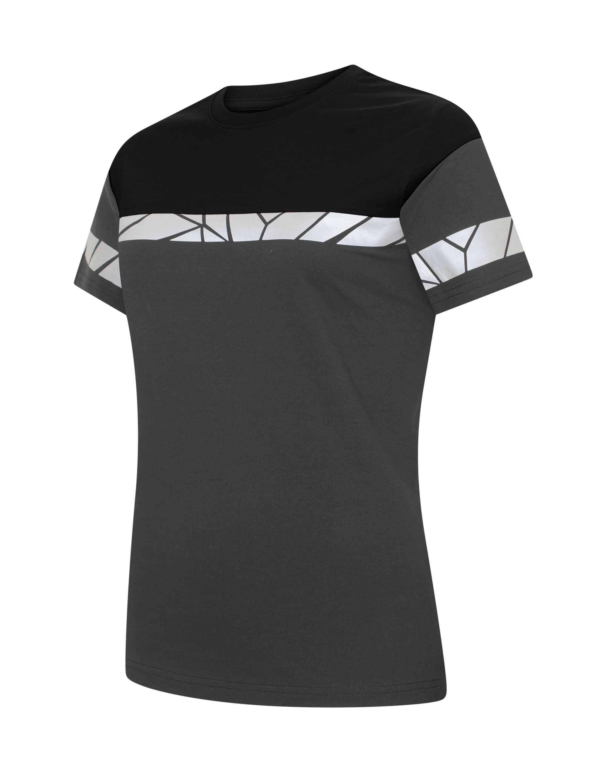 PJ647005 Progression 7005 Ladies T-Shirt Grey/Black