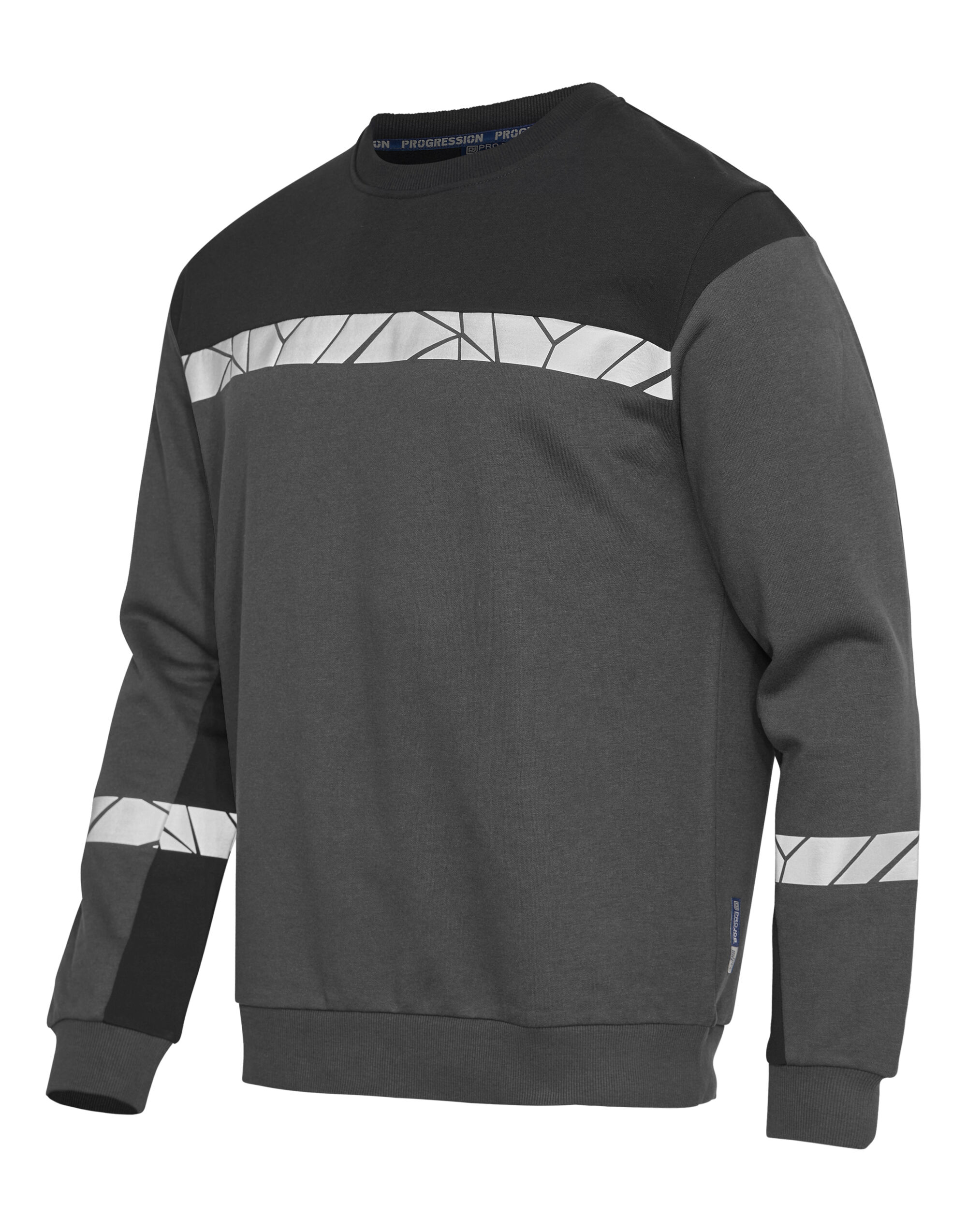 PJ647101 Progression 7101 Sweatshirt Grey/Black
