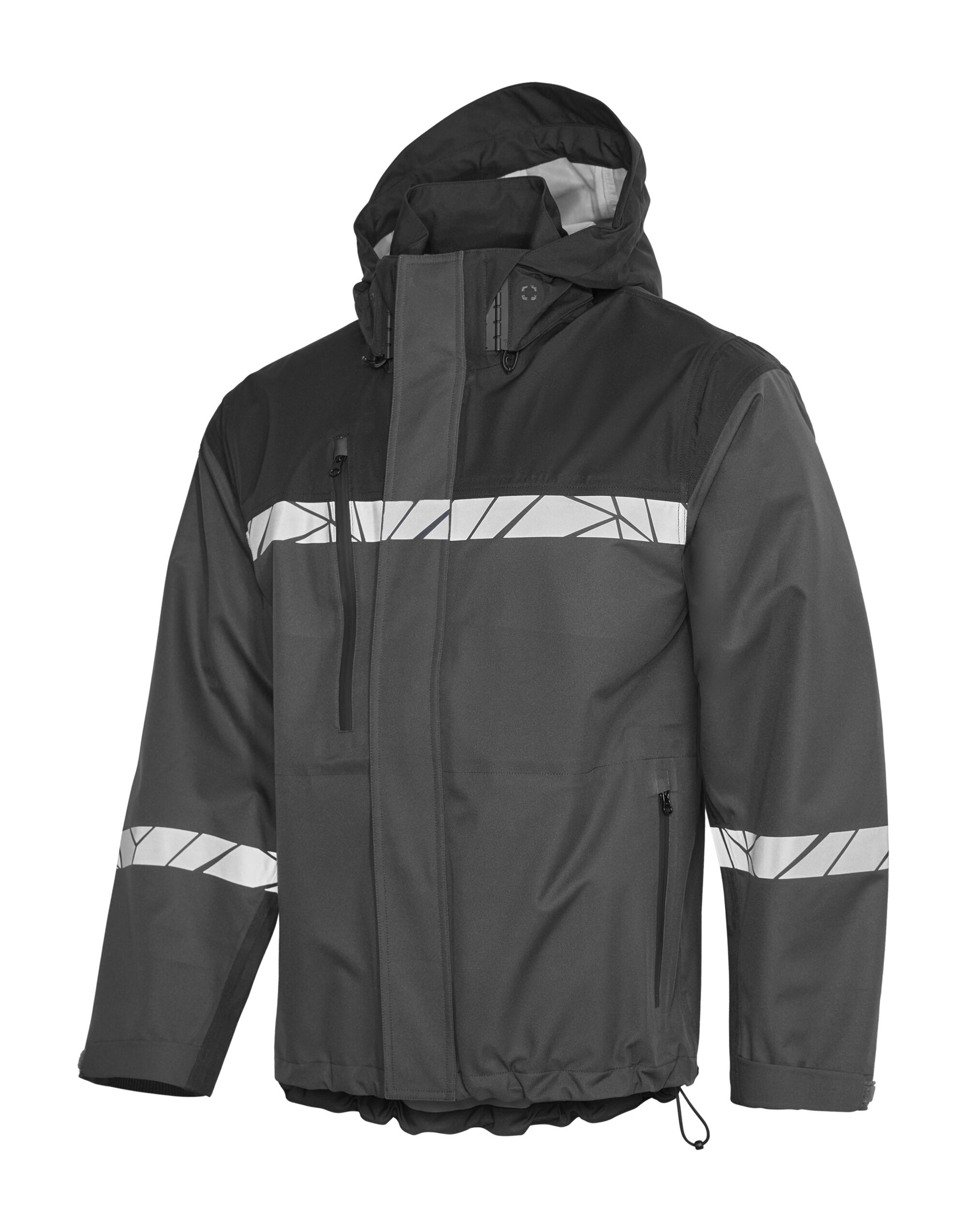 PJ647414 Progression 7414 Shell Jacket Grey/Black