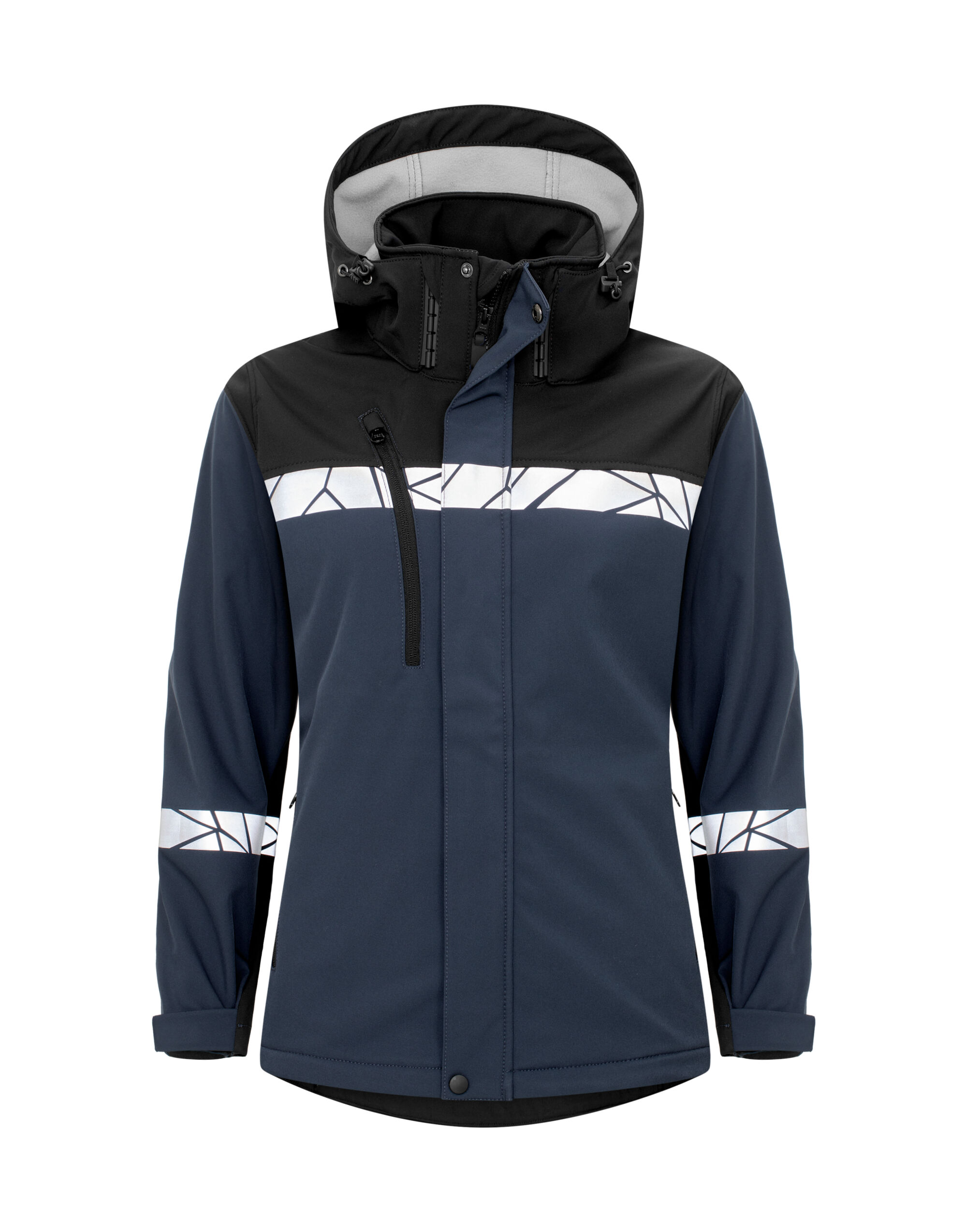 PJ647417 Progression 7417 Ladies Softshell Jacket Navy/Black