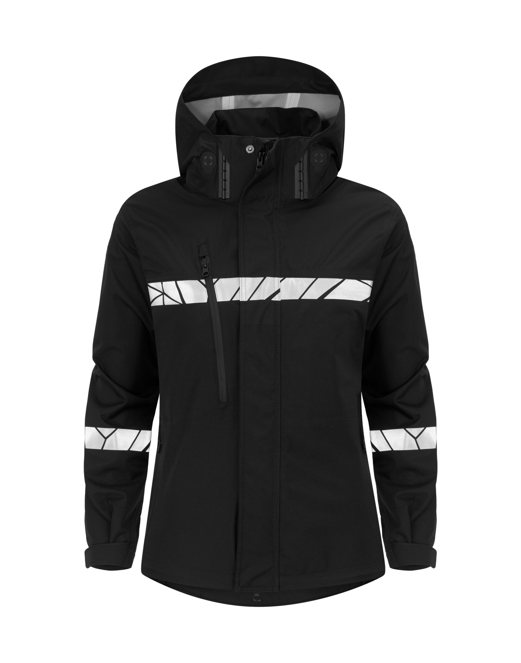 PJ647419 Progression 7419 Ladies Shell Jacket Black/Black