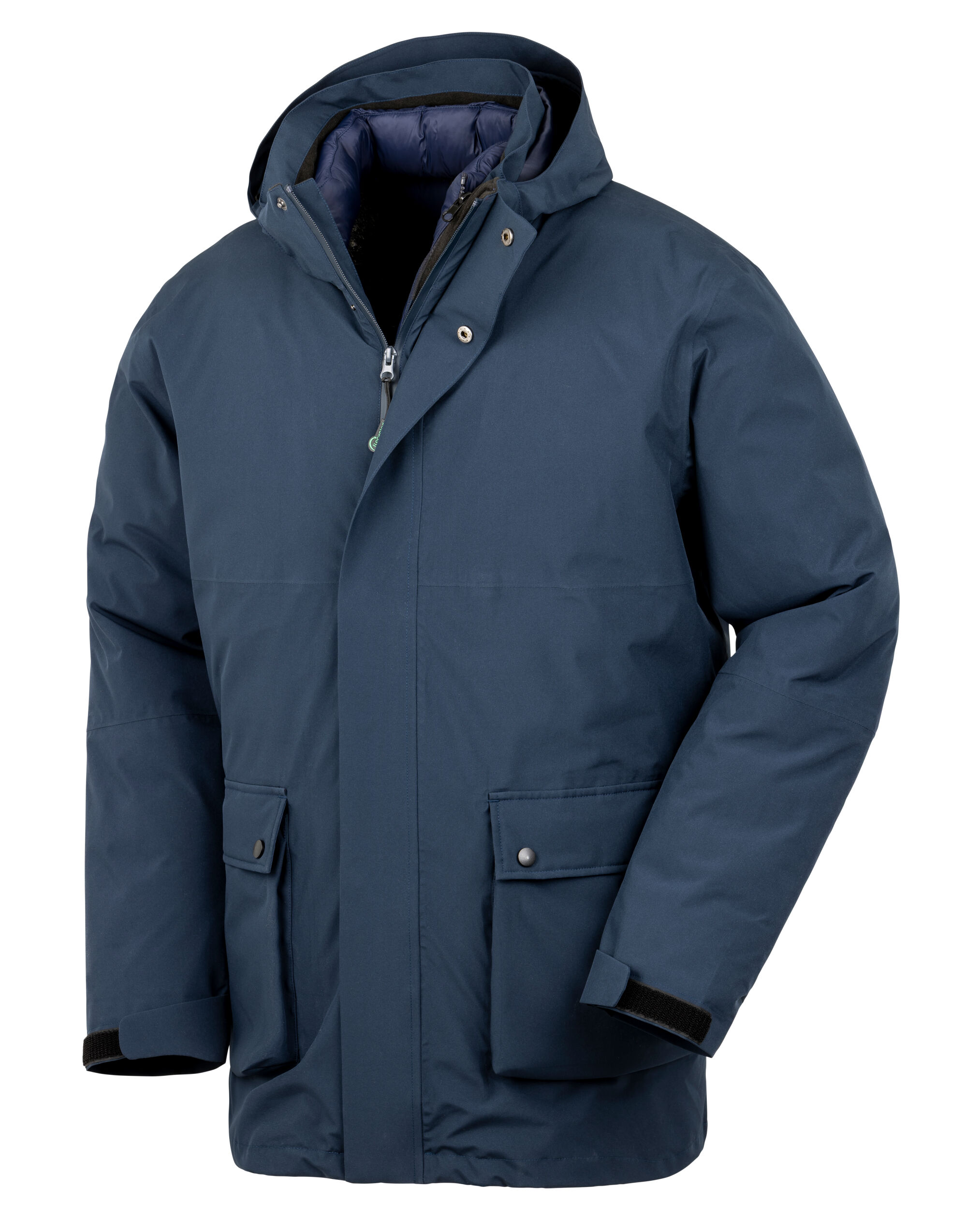 R920X Recycled 3-in-1 Padded Ripstop Jacket Navy