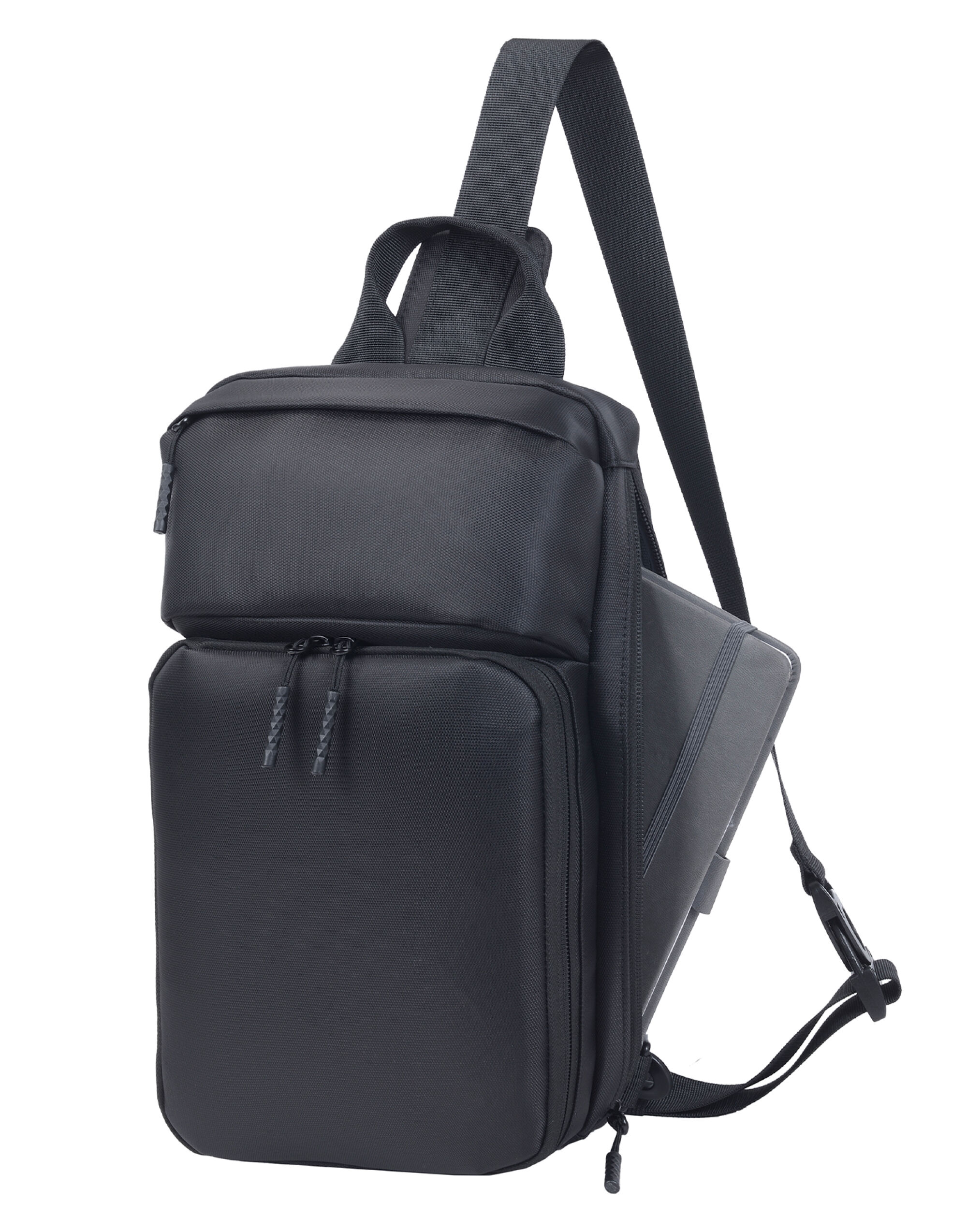 SH1877 Gap Crossbody Sling Bag Black