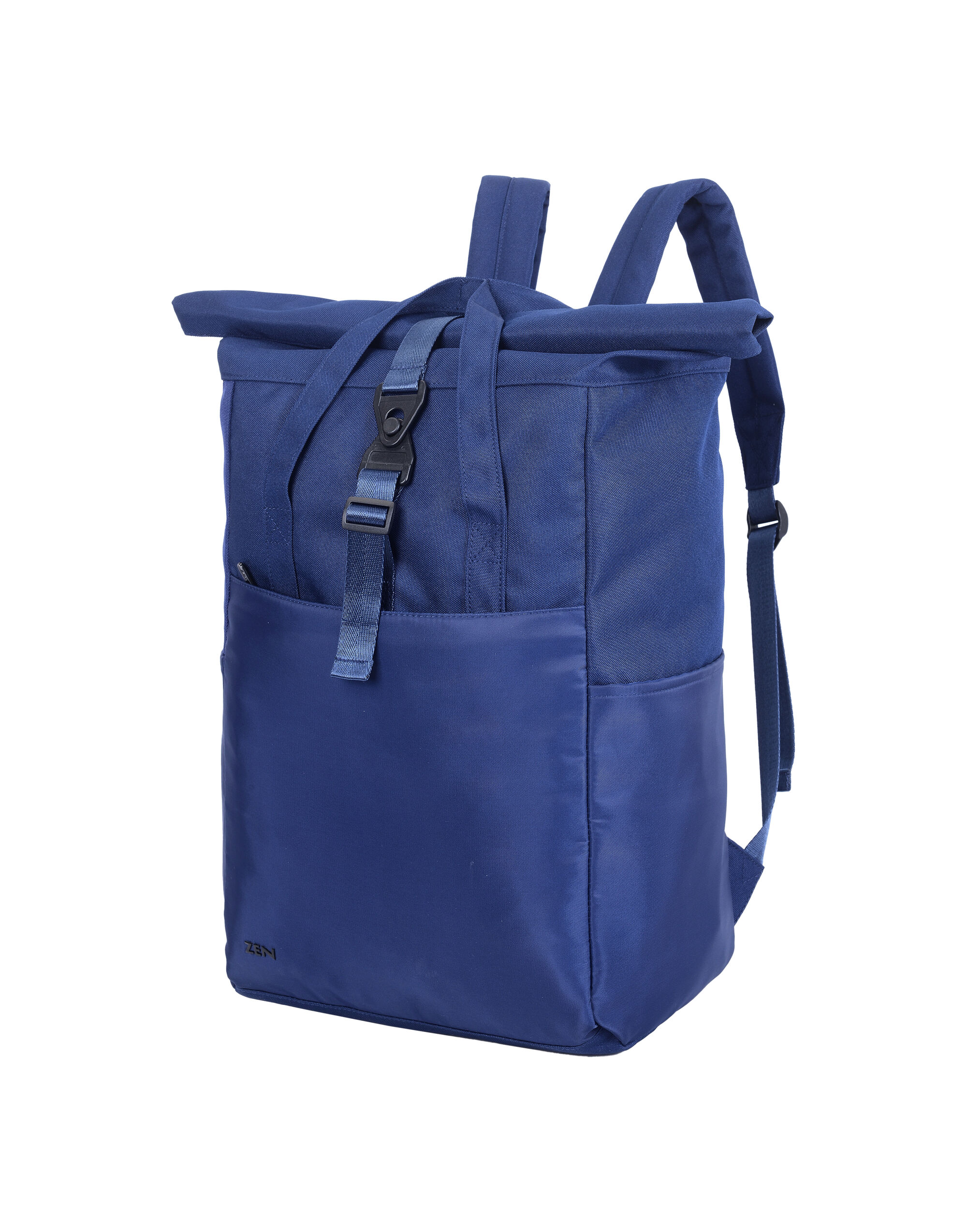 SH7255 Ruby Roll-Top Laptop Backpack Navy