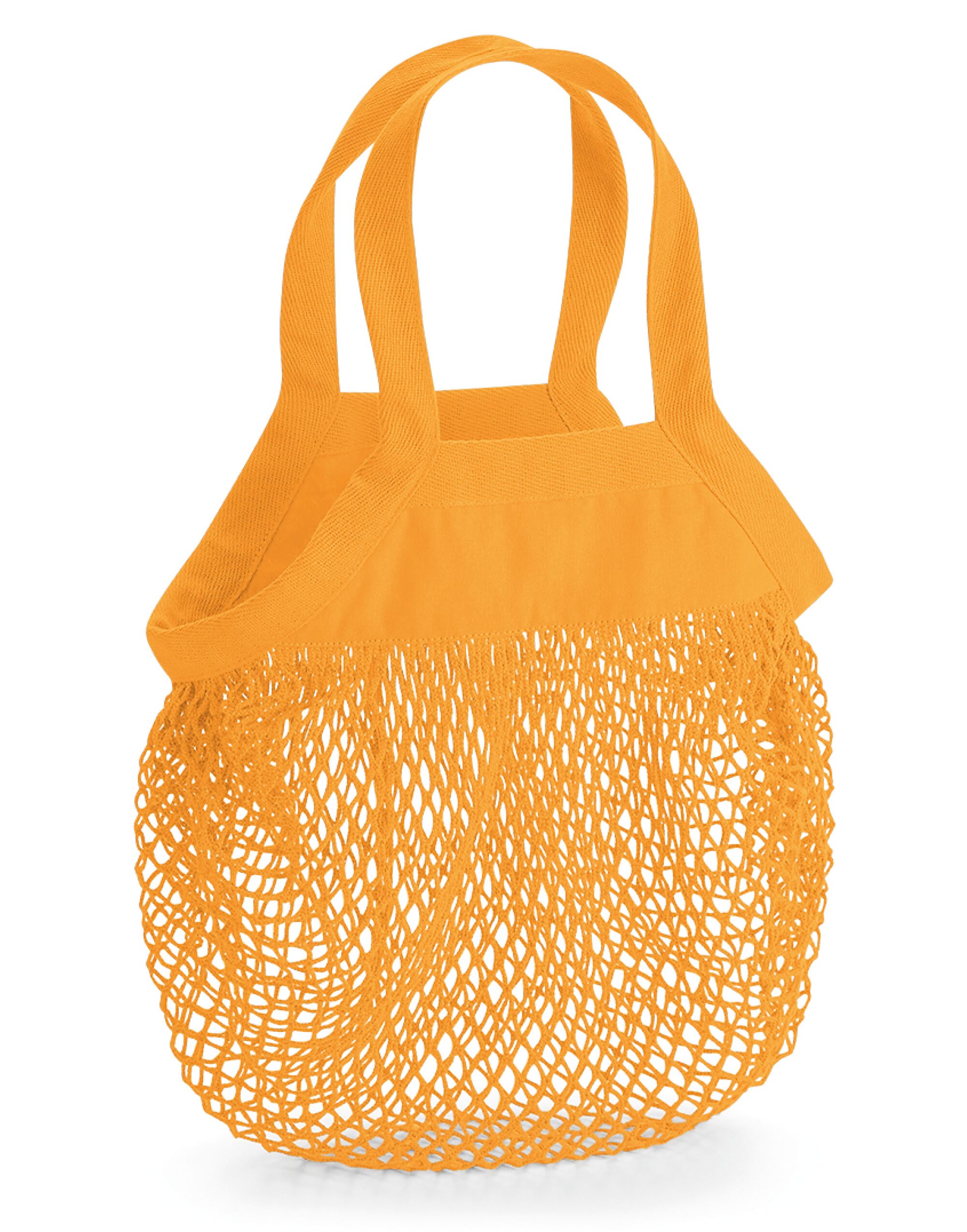 W151 Organic Cotton Mini Mesh Grocery Bag Amber