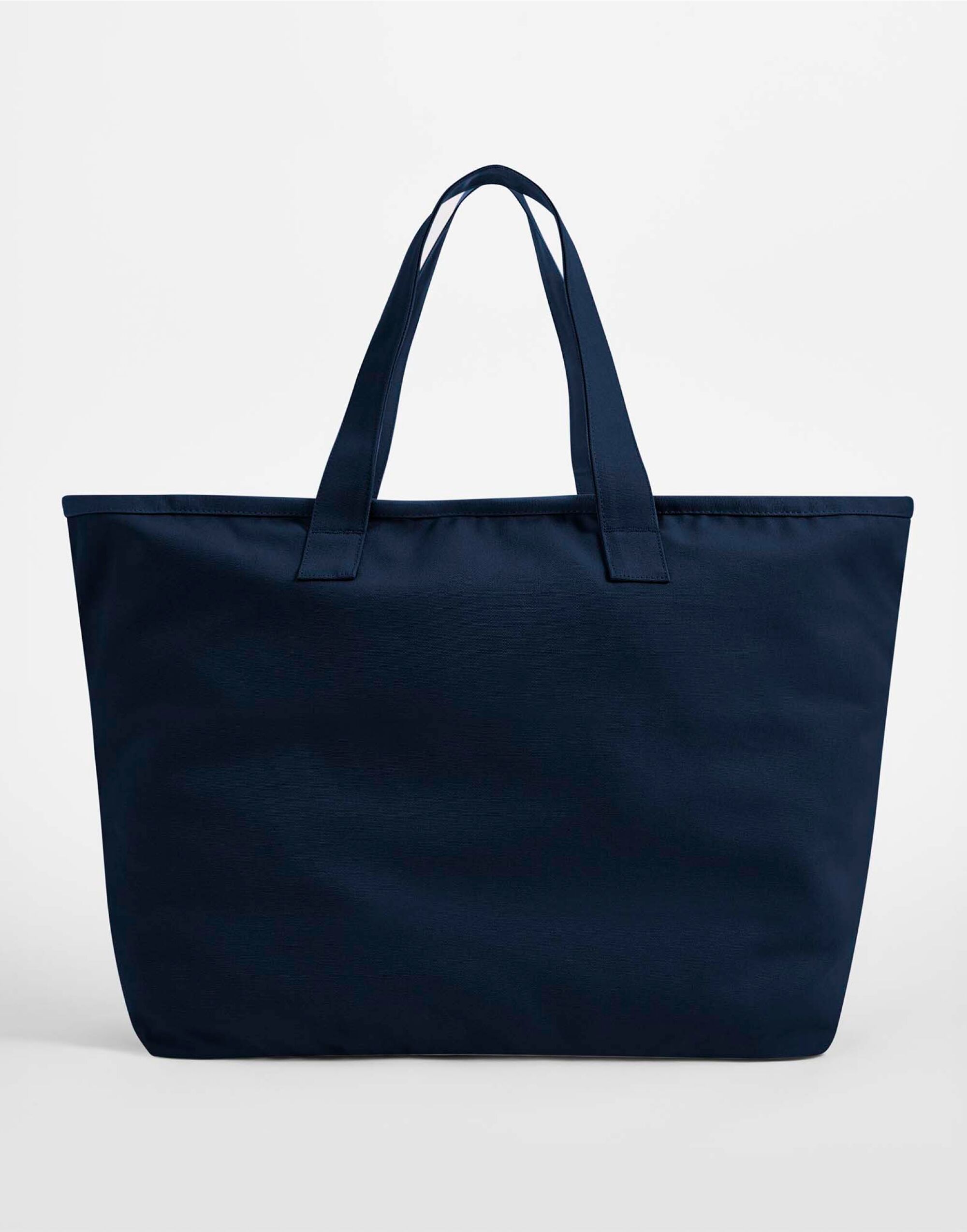 W606 Oversized Heavy Duty Canvas Tote Bag Navy