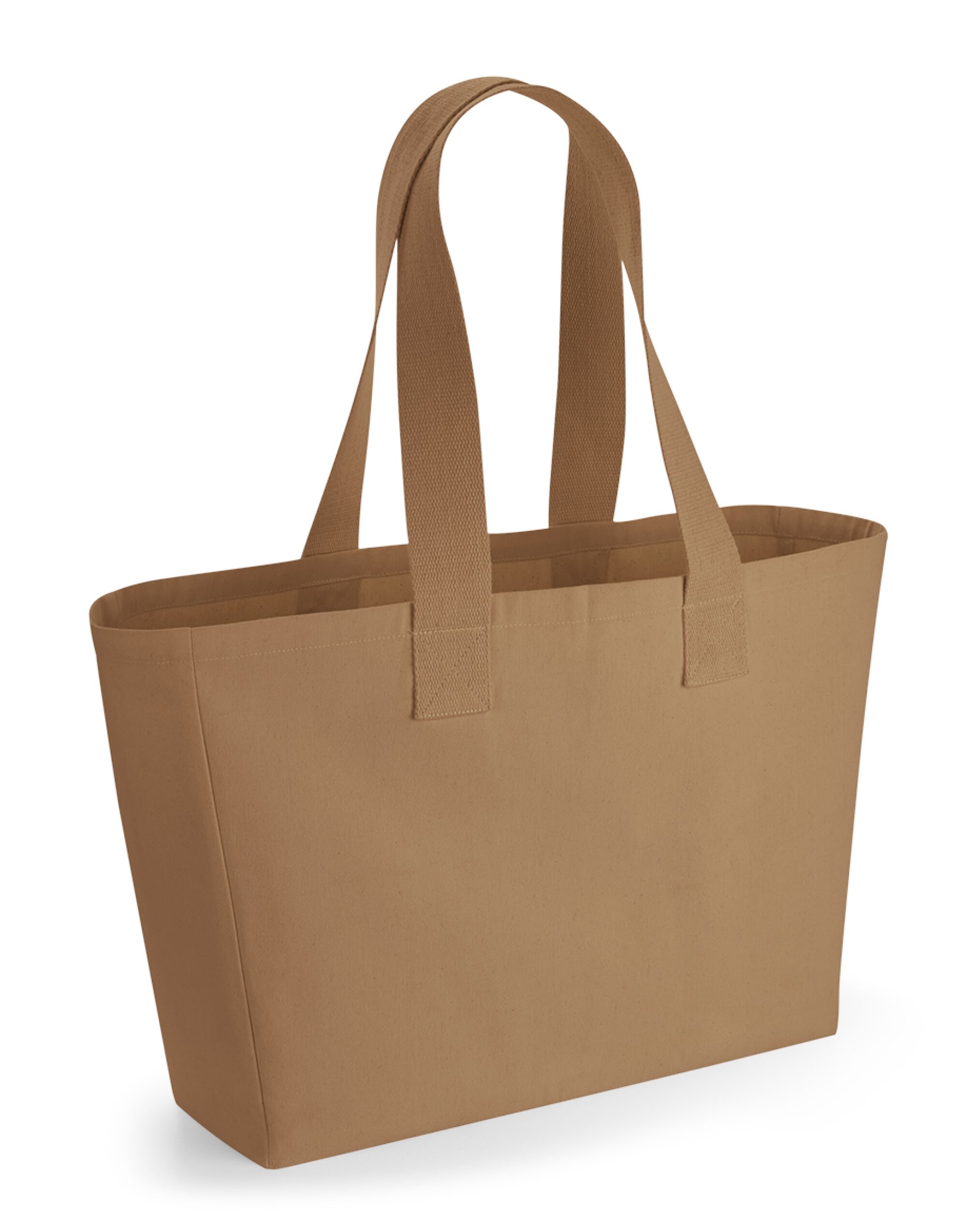 W610 Everyday Canvas Tote Caramel