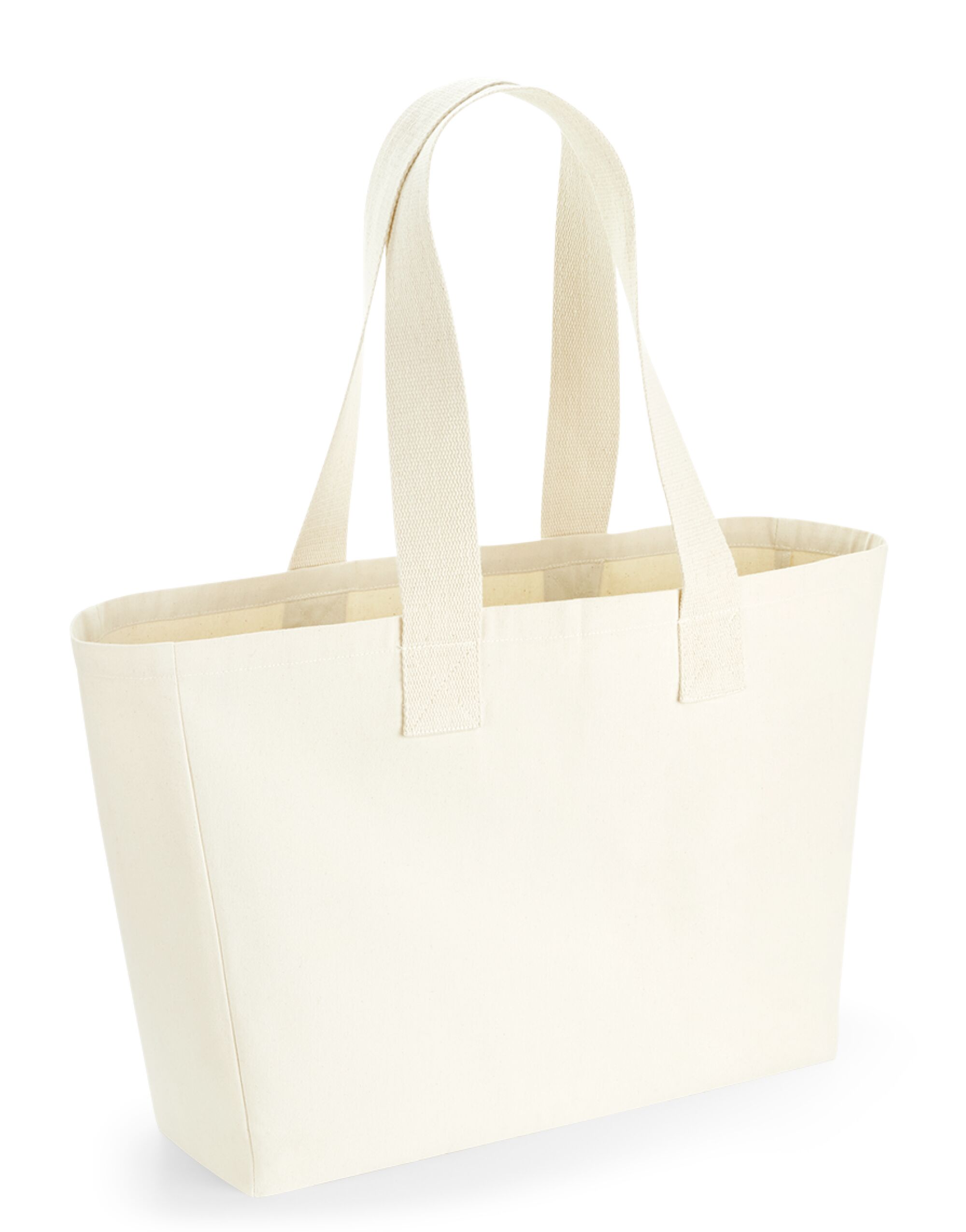 W610 Everyday Canvas Tote Natural