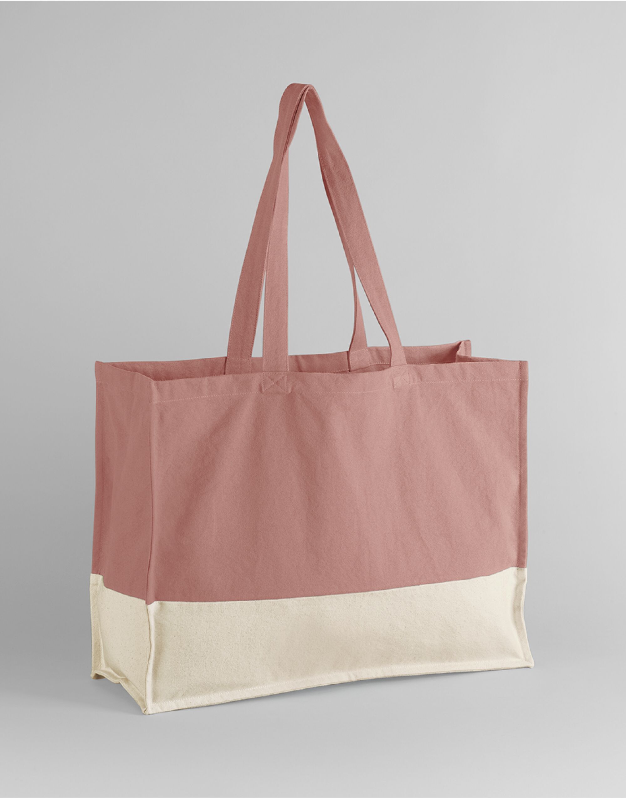 W858 EarthAware® Organic Contrast Shopper Rose/Natural