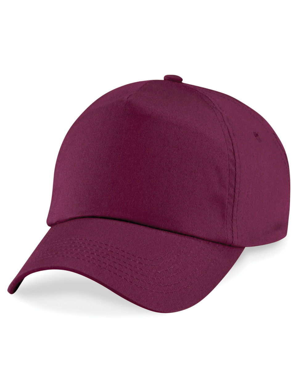 B10 Original 5 Panel Cap Burgundy