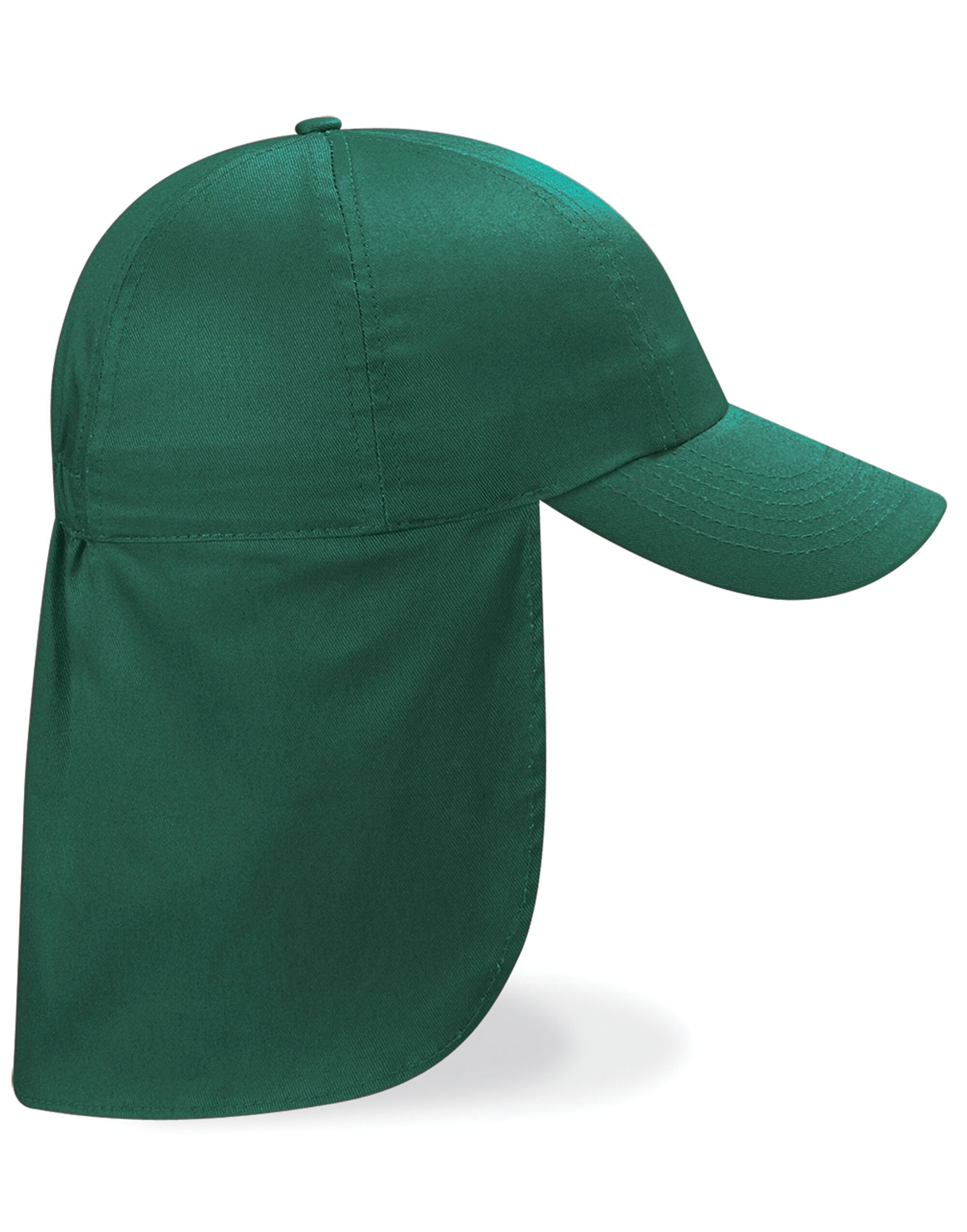 B11B Junior Legionnaire Style Cap Bottle Green