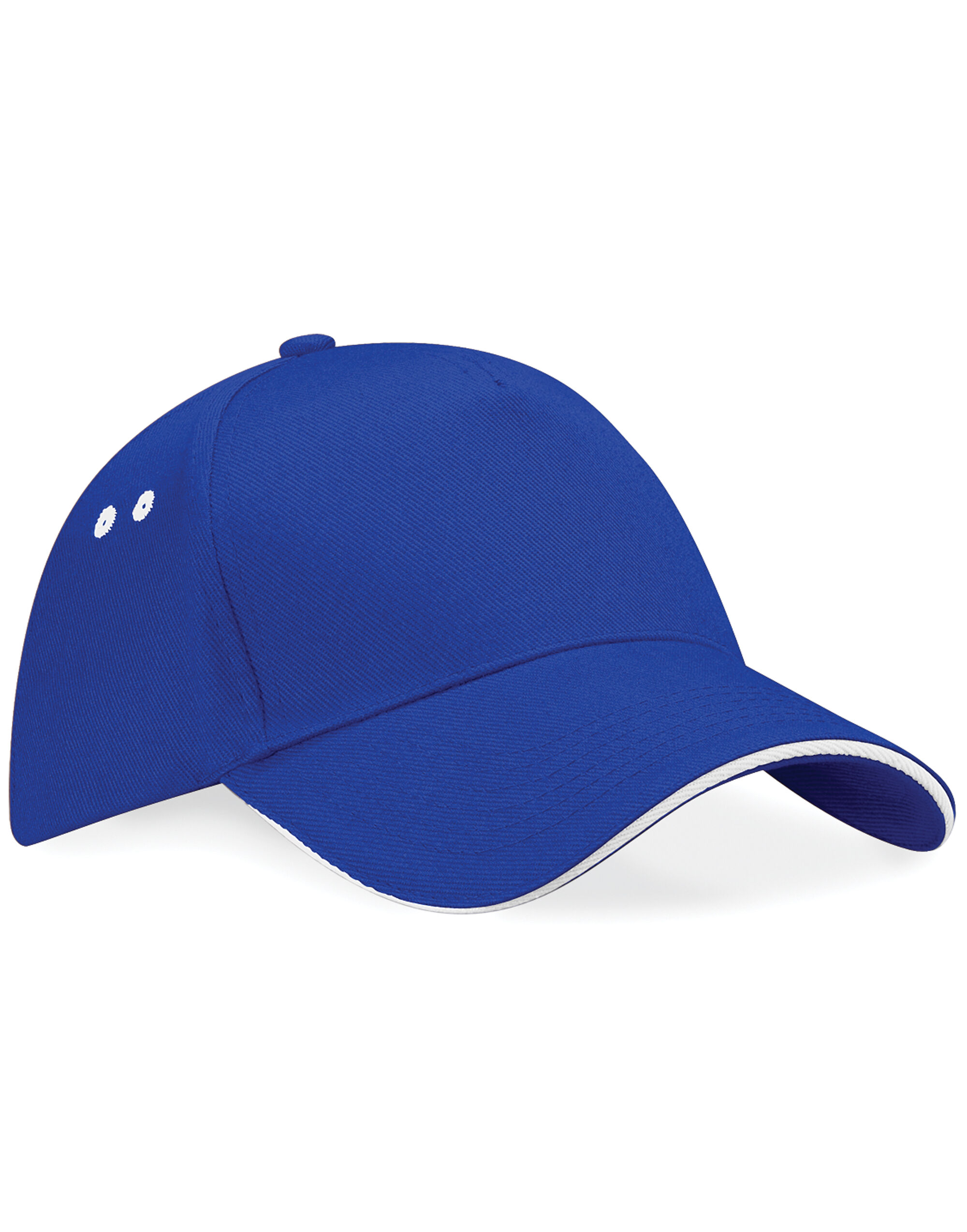 B15C Ultimate 5 Panel Cap Sandwich Peak Bright Royal/White
